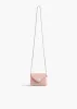 Nano Bobbi Crossbody Bag in Soft Pink Suede sold by KHAITE
