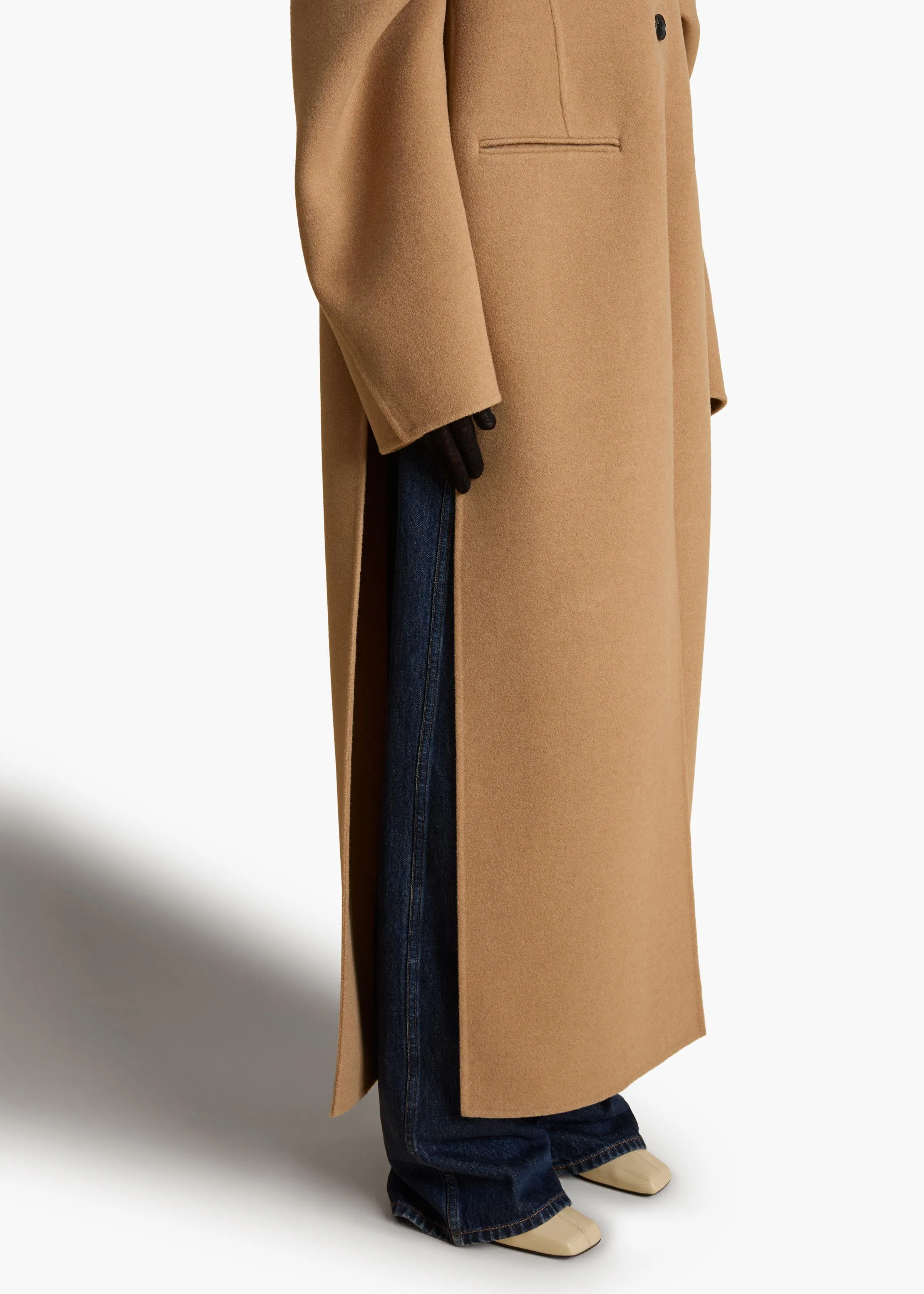 Darton Coat in Camel sold by KHAITE product image thumbnail 5