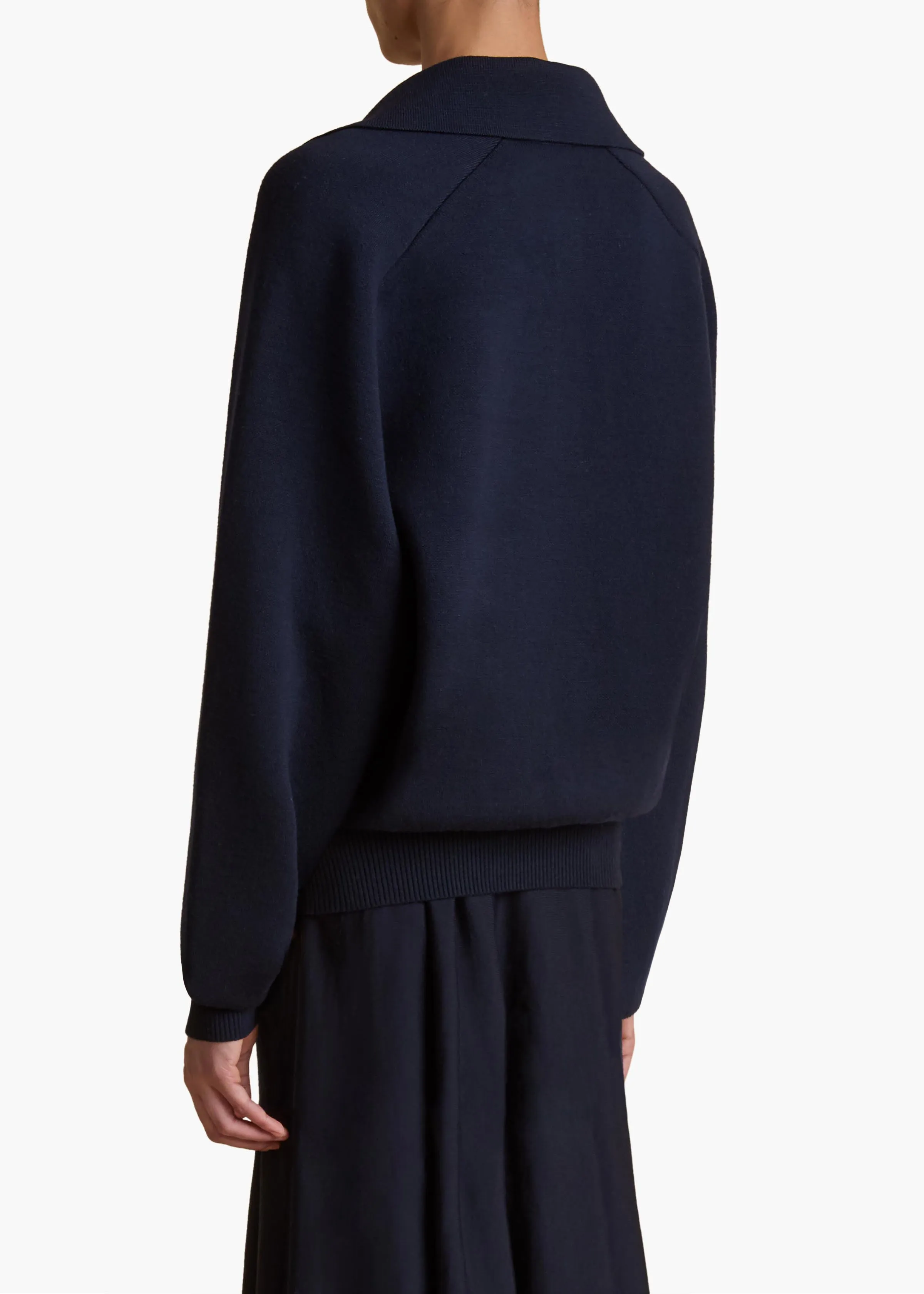 Jonas Top in Midnight sold by KHAITE product image thumbnail 4