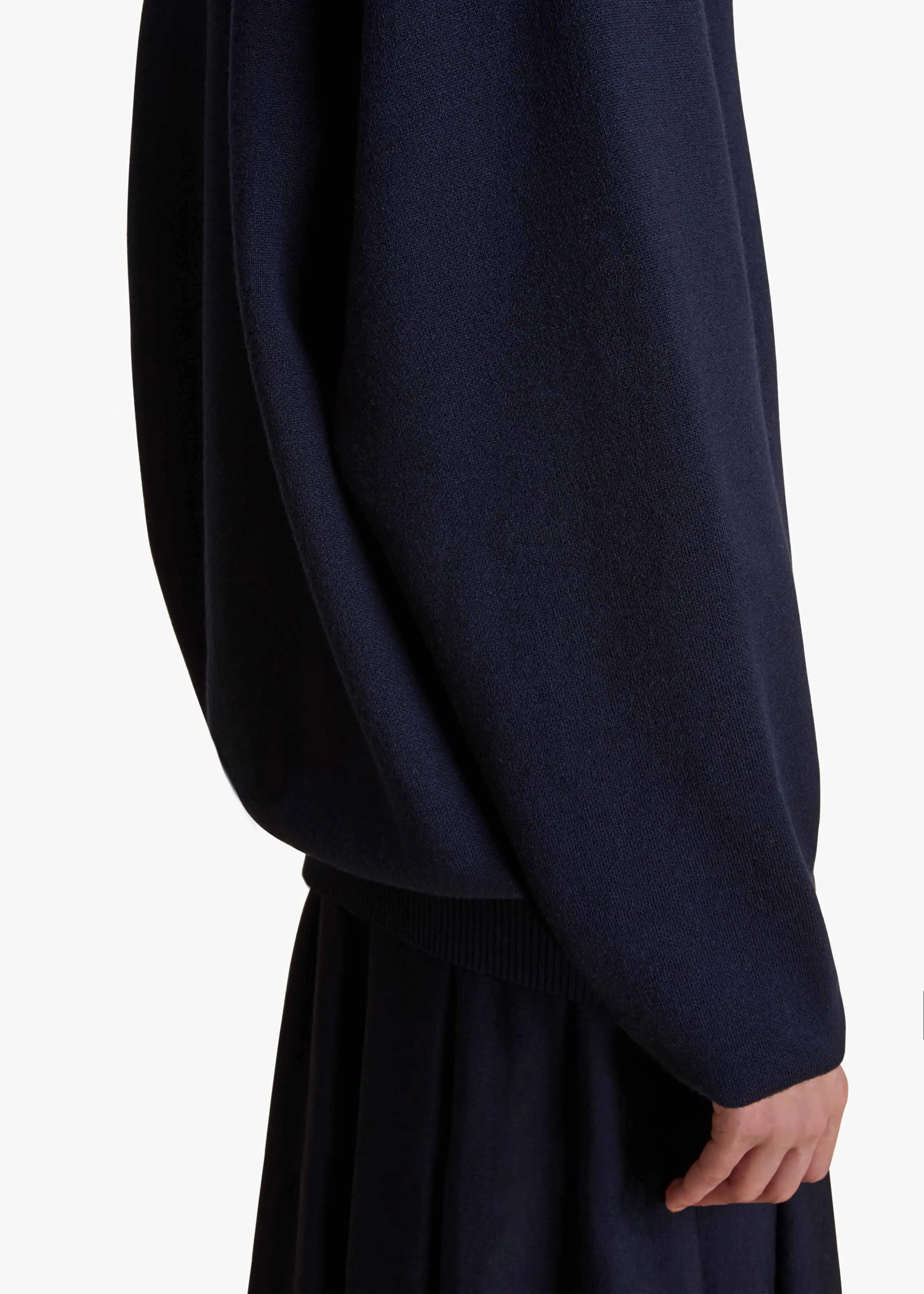 Jonas Top in Midnight sold by KHAITE product image thumbnail 5