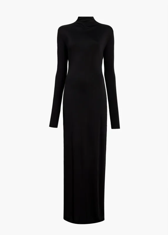 Norla Dress in Black sold by KHAITE