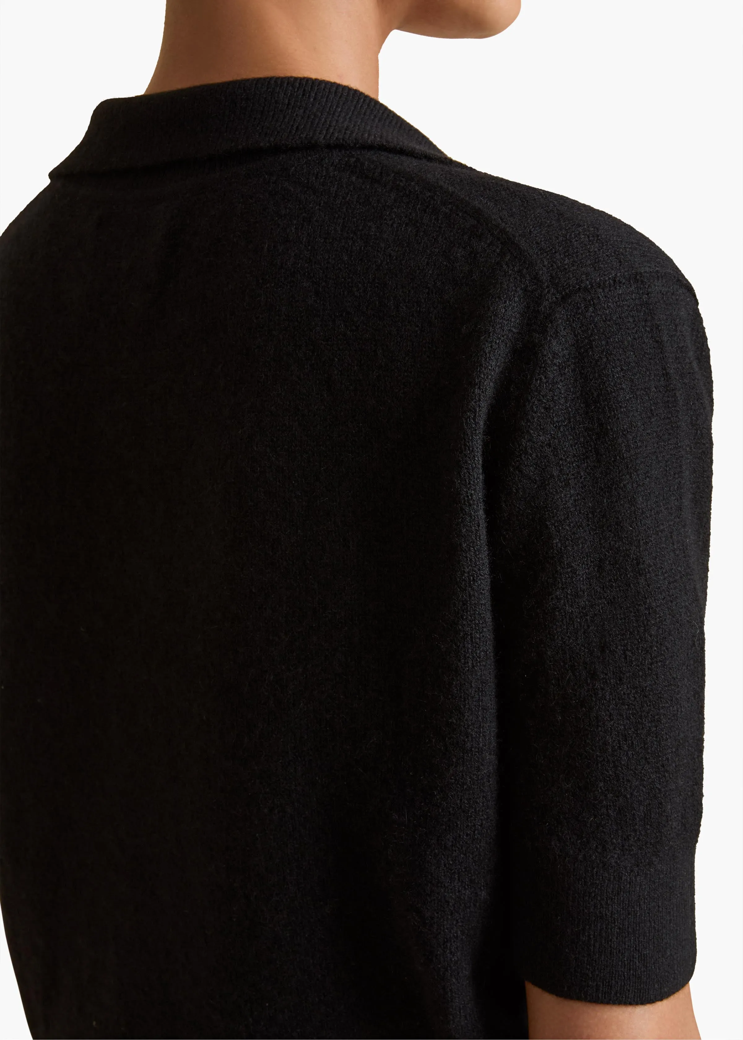 Shrunken Jo Sweater in Black sold by KHAITE product image thumbnail 5