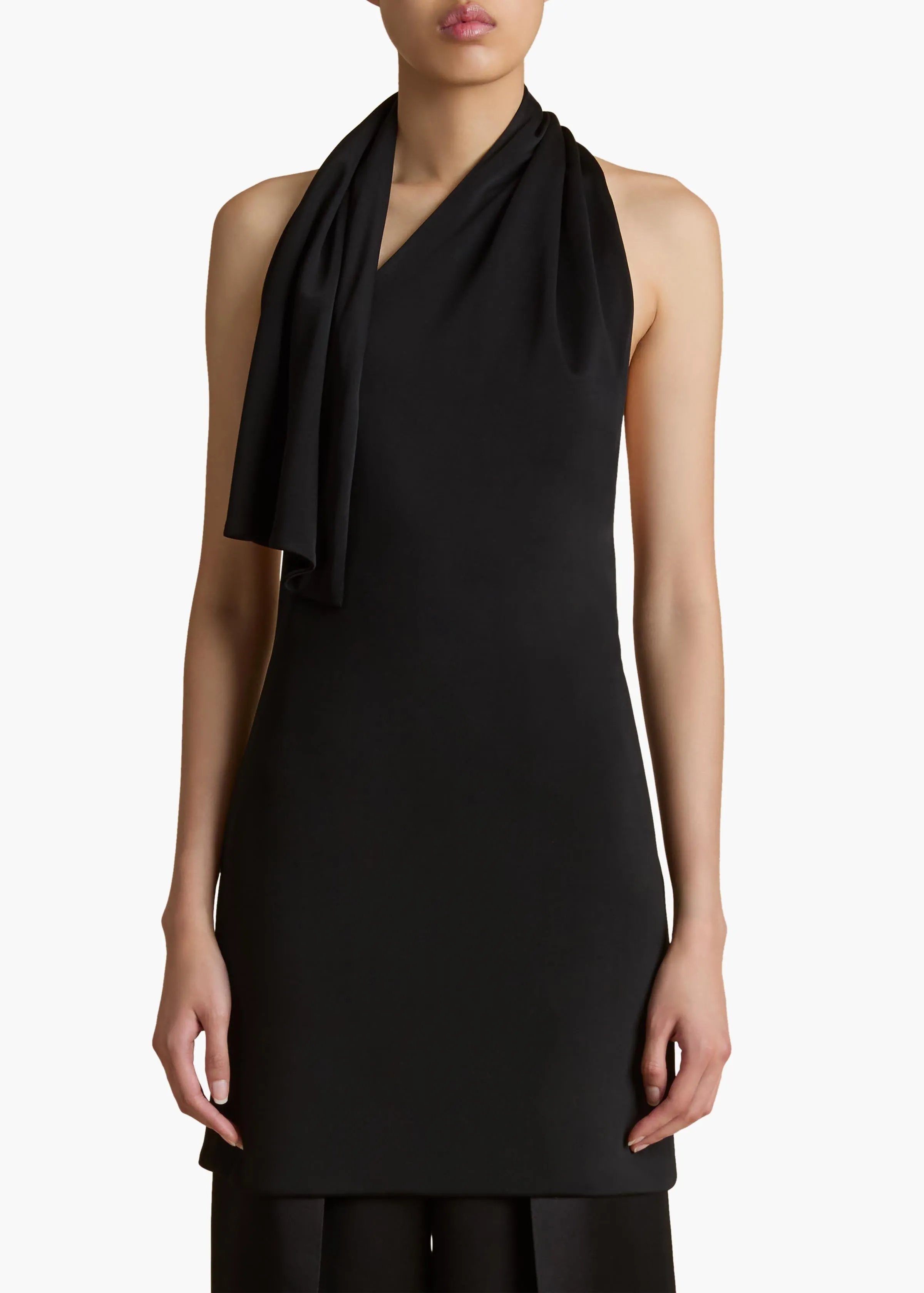 Loza Top in Black sold by KHAITE product image thumbnail 3