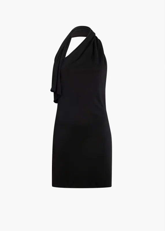 Loza Top in Black made by KHAITE