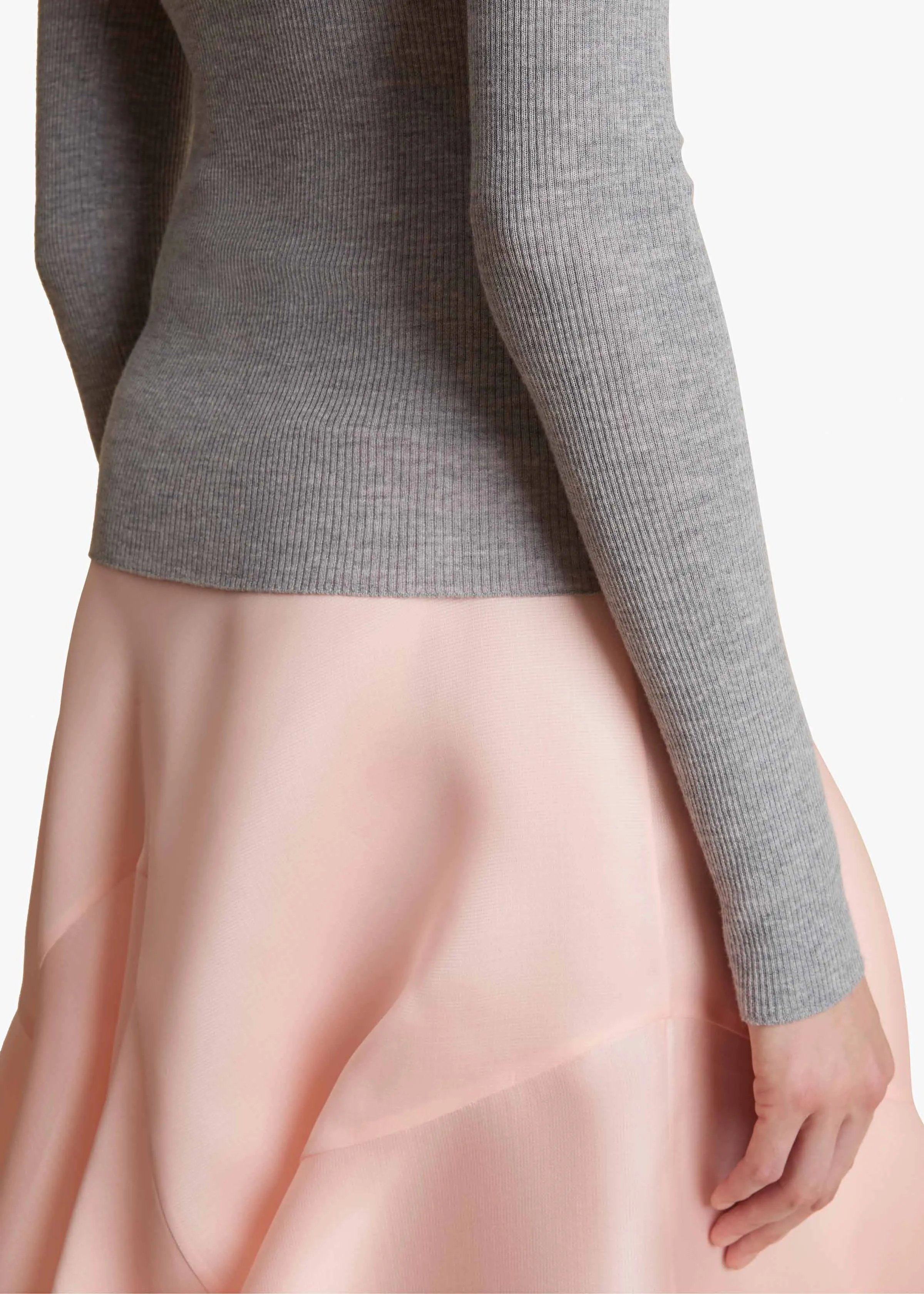 Tania Top in Mercury sold by KHAITE product image thumbnail 5