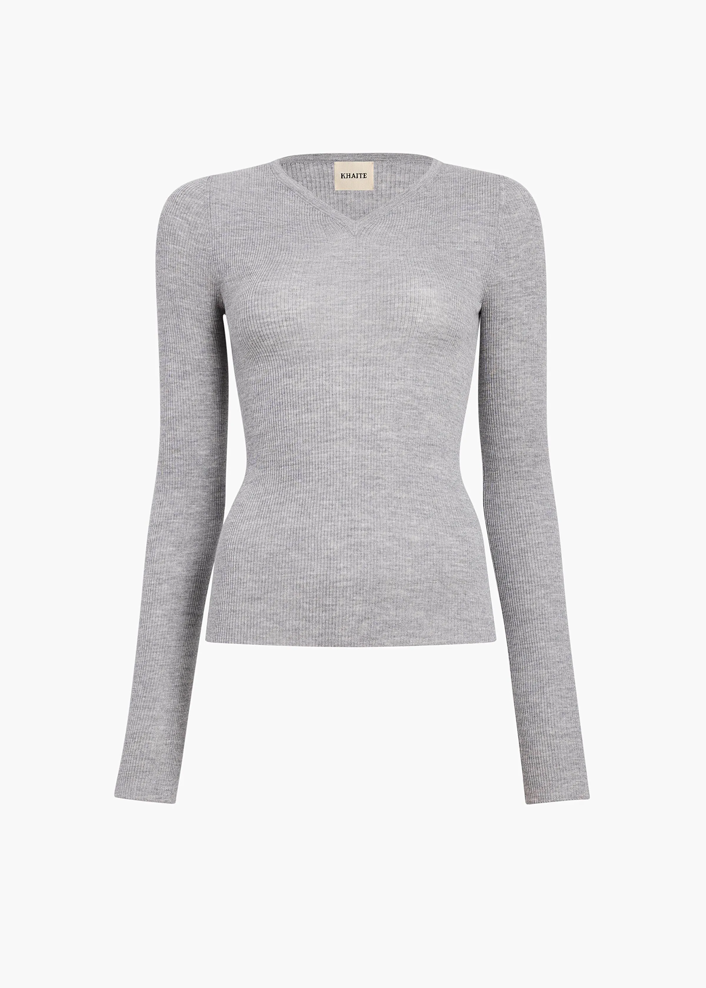 Tania Top in Mercury sold by KHAITE