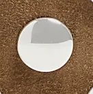 Lina Crossbody Bag in Mokka Suede with Silver Studs sold by KHAITE product image thumbnail 5