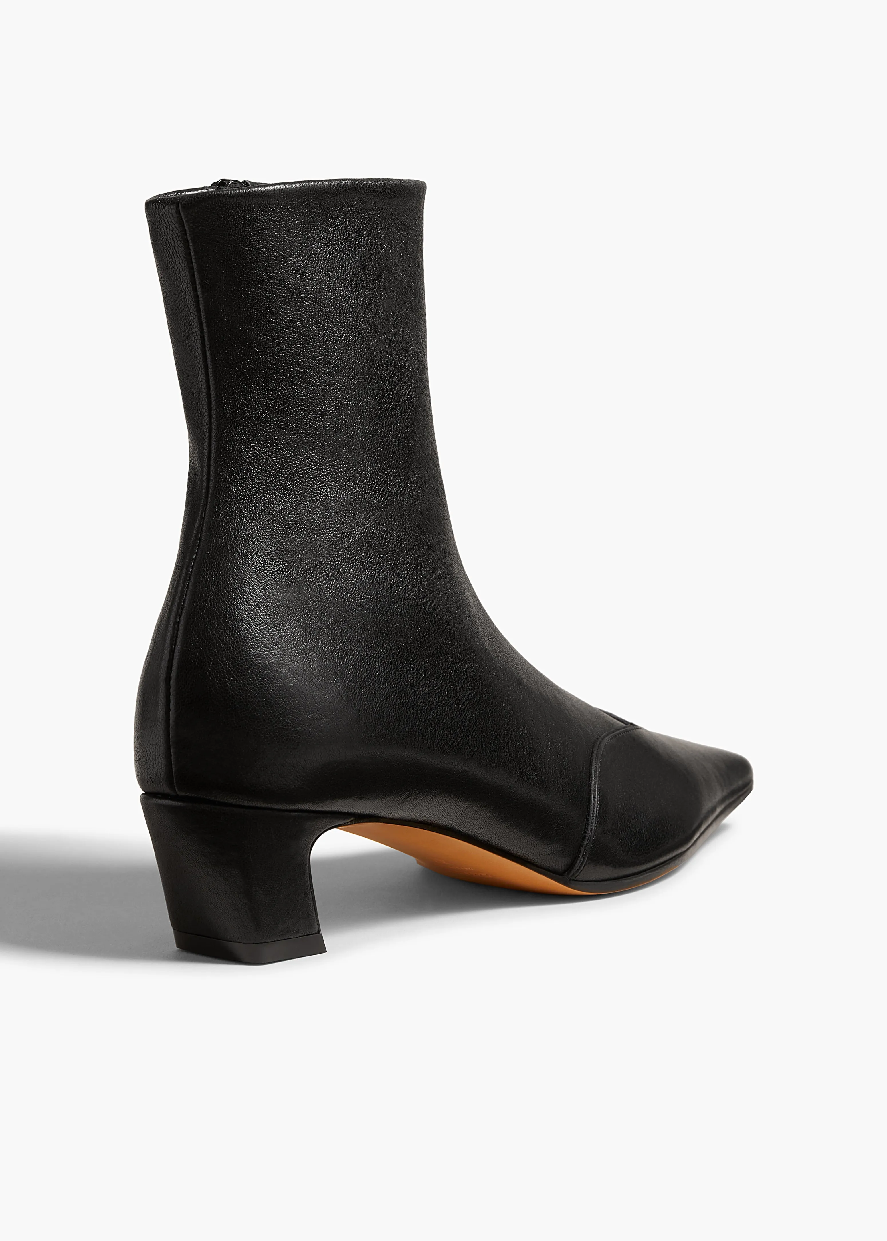 Nevada Stretch Low Boot in Black Nappa Leather sold by KHAITE product image thumbnail 3