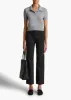 Morgane Top in Mercury sold by KHAITE