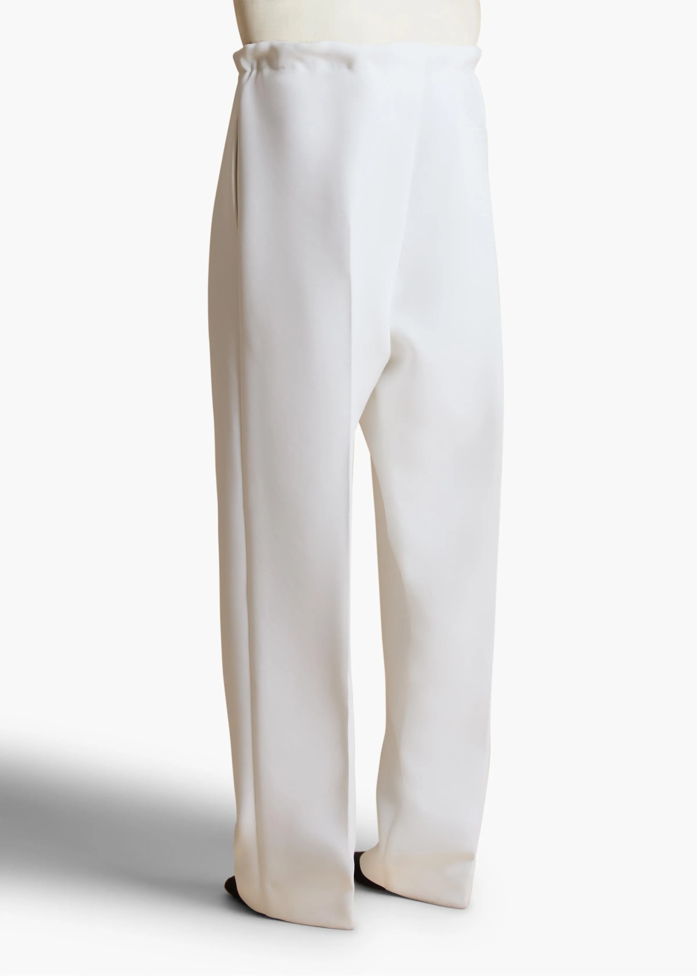 Trenton Pant in Chalk sold by KHAITE product image thumbnail 4