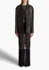 Morsson Jacket in Black Leather sold by KHAITE