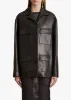 Morsson Jacket in Black Leather sold by KHAITE