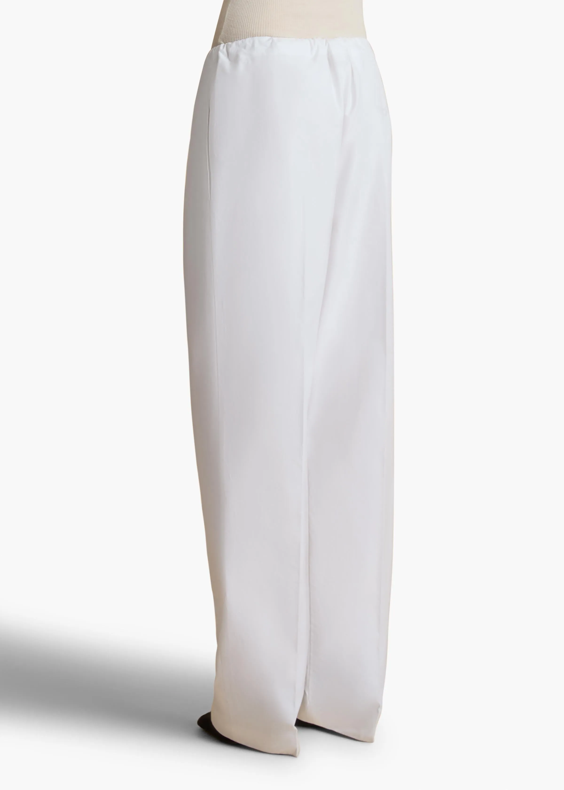 Trenton Pant in White sold by KHAITE product image thumbnail 5