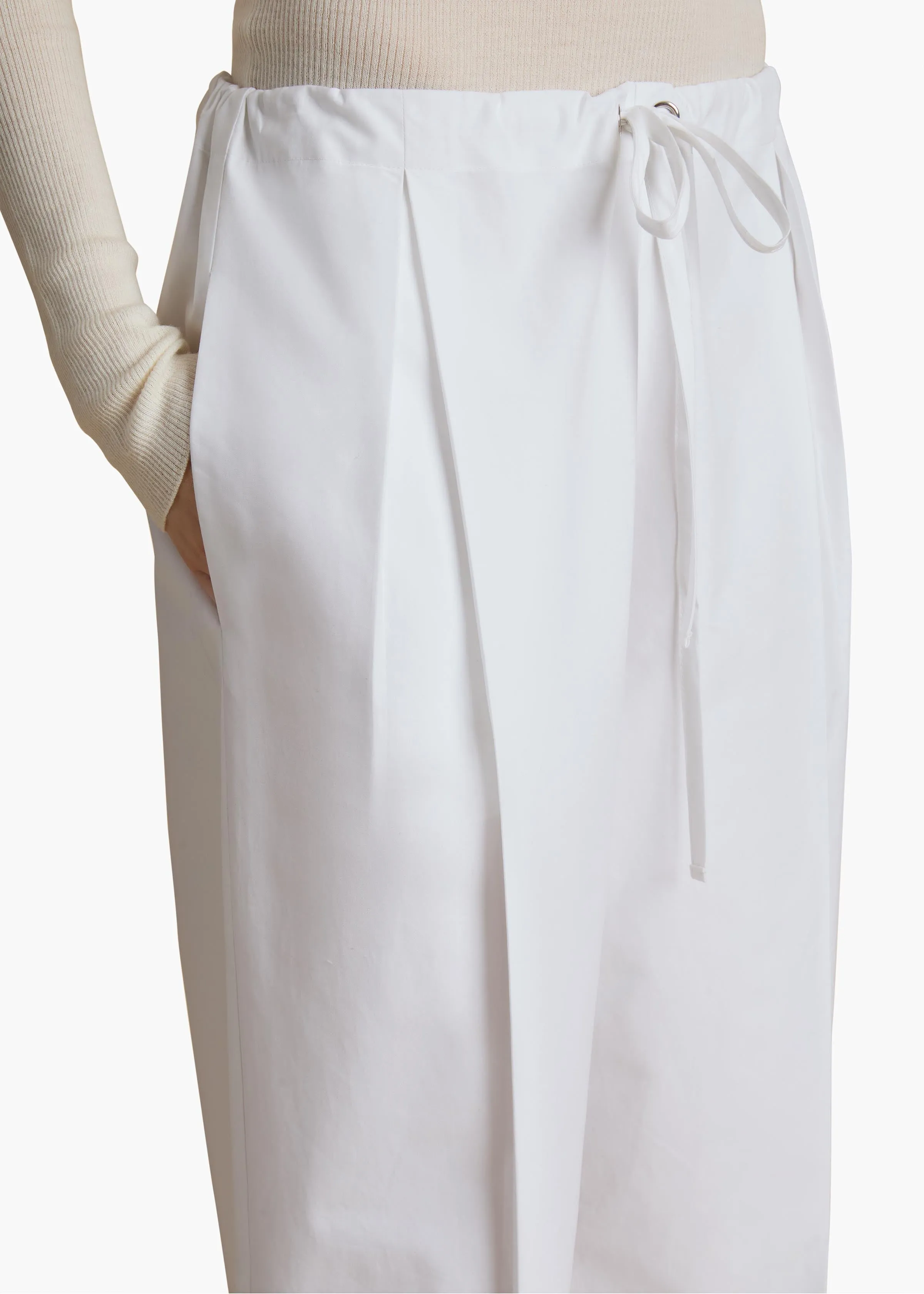 Trenton Pant in White sold by KHAITE product image thumbnail 4