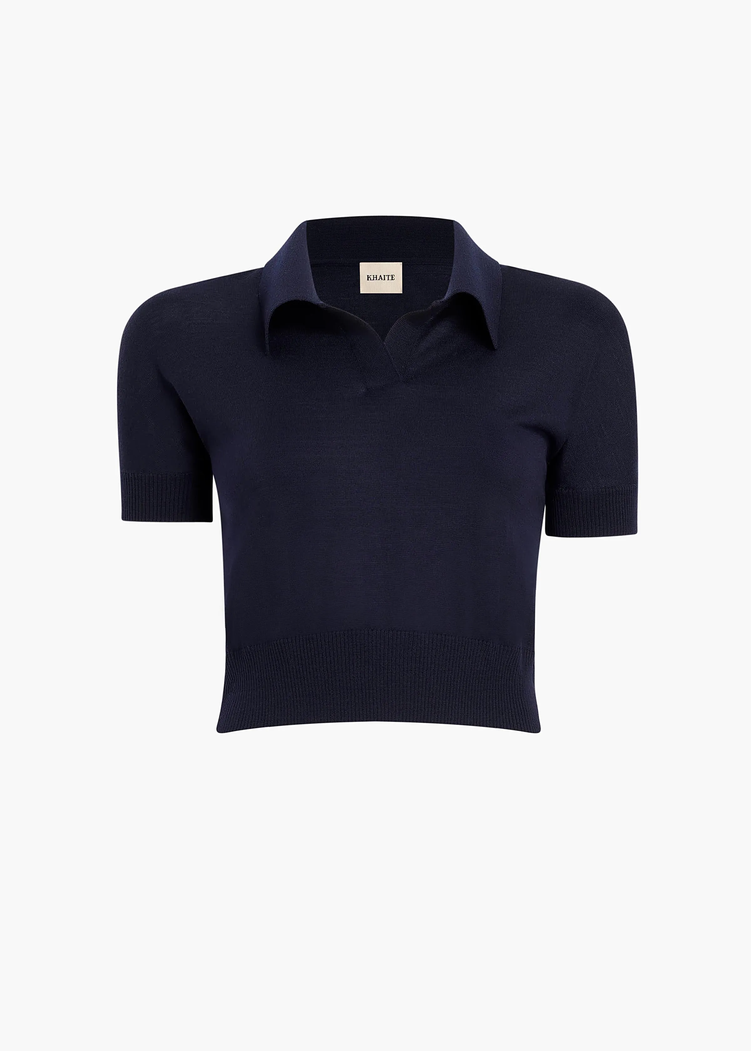 Morgane Top in Midnight sold by KHAITE