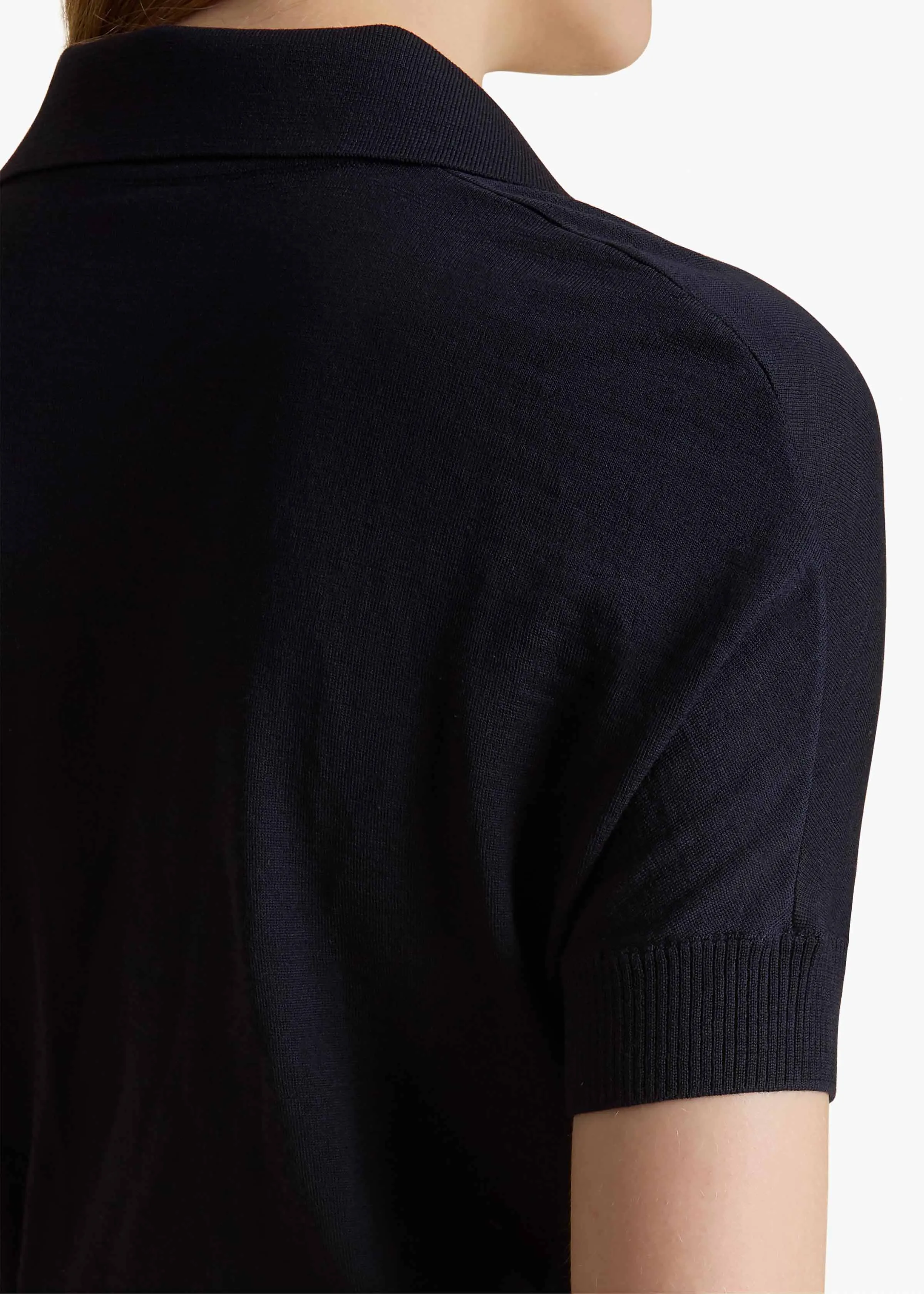 Morgane Top in Midnight sold by KHAITE product image thumbnail 5