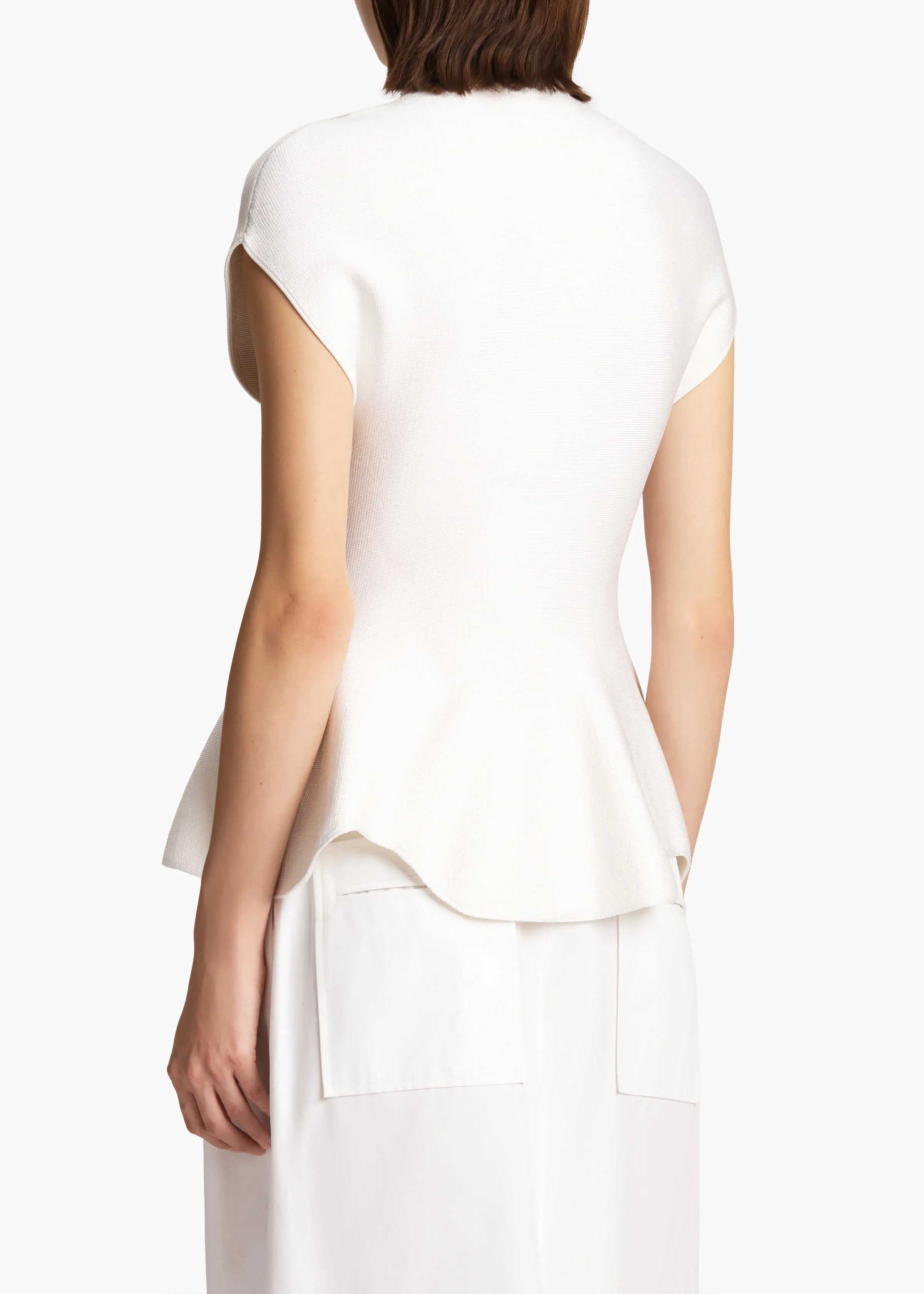 Andra Top in Glaze sold by KHAITE product image thumbnail 4