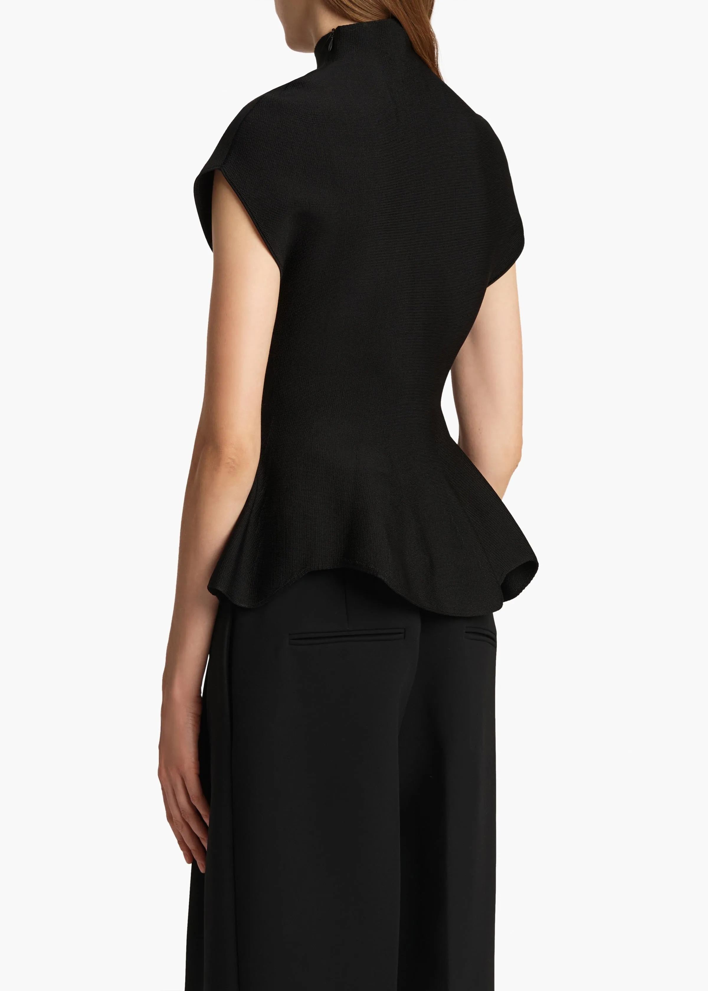 Andra Top in Black sold by KHAITE product image thumbnail 4