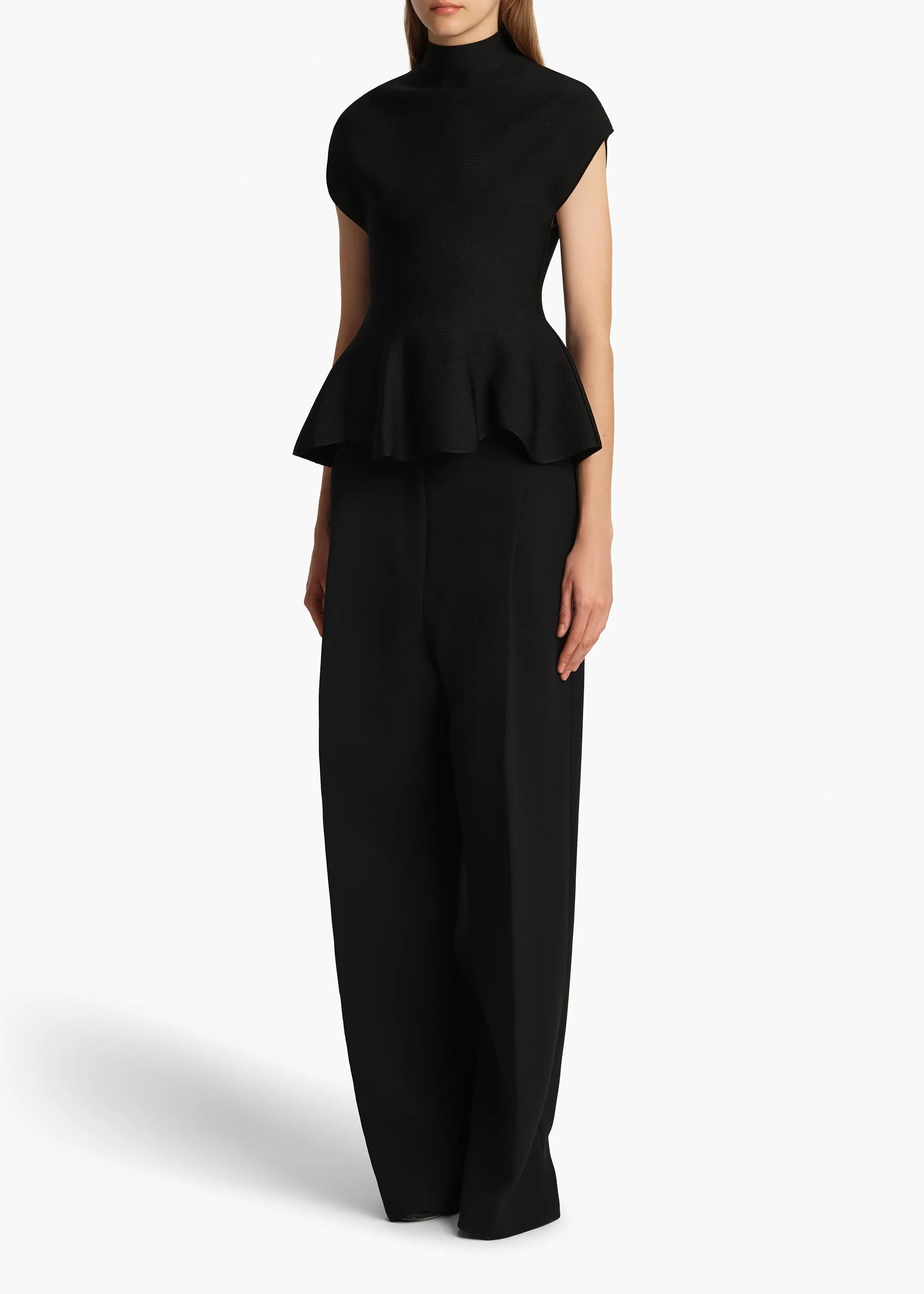 Andra Top in Black sold by KHAITE product image thumbnail 2