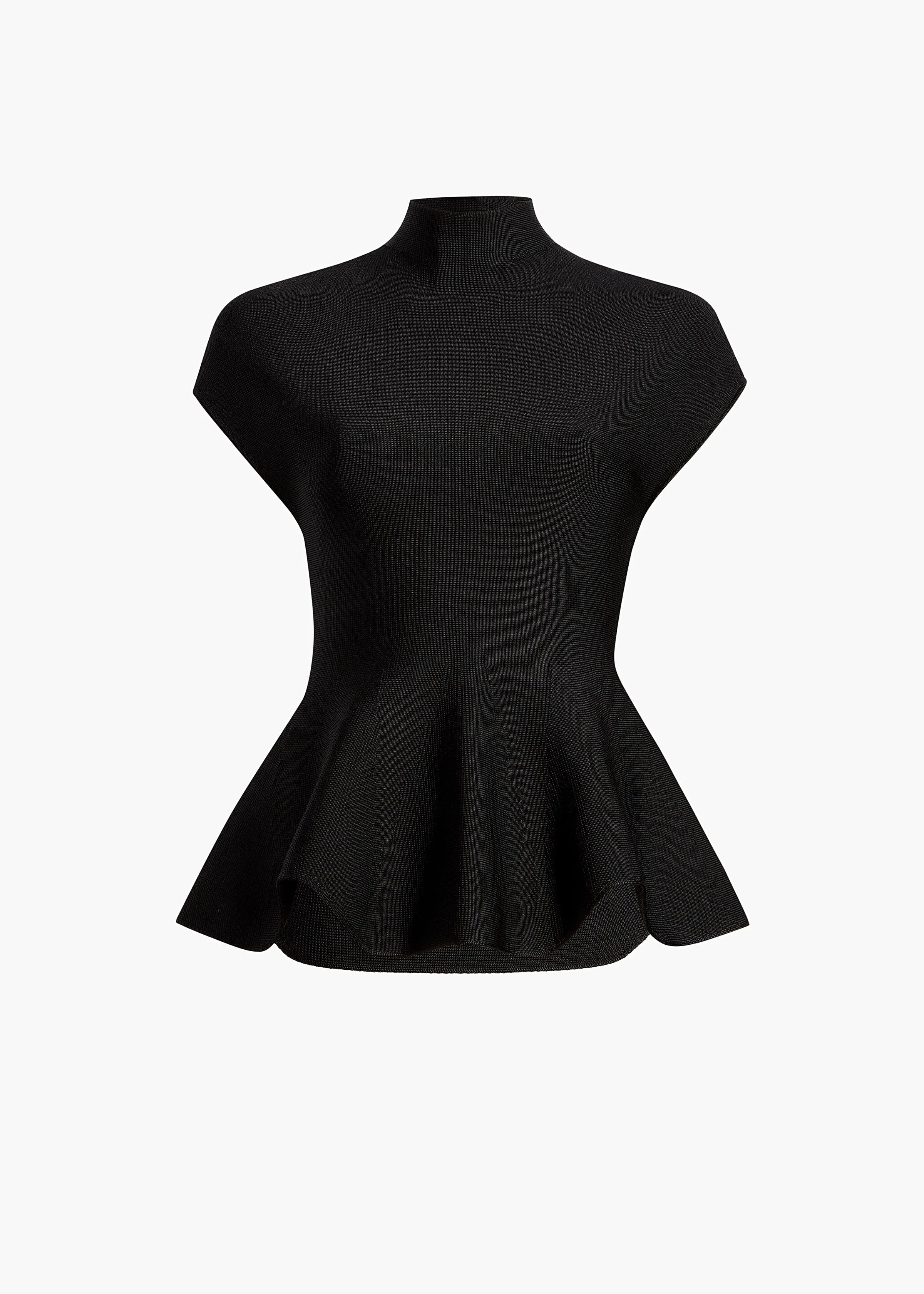 Andra Top in Black sold by KHAITE