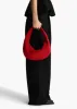 Medium Olivia Hobo in Rebel Suede sold by KHAITE
