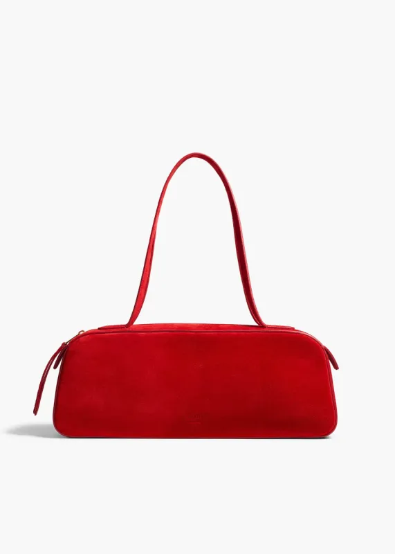 Simona Shoulder Bag in Rebel Suede sold by KHAITE