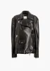 Hansel Jacket in Black Leather sold by KHAITE