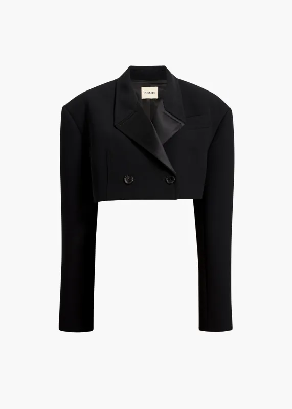 Nando Jacket in Black sold by KHAITE