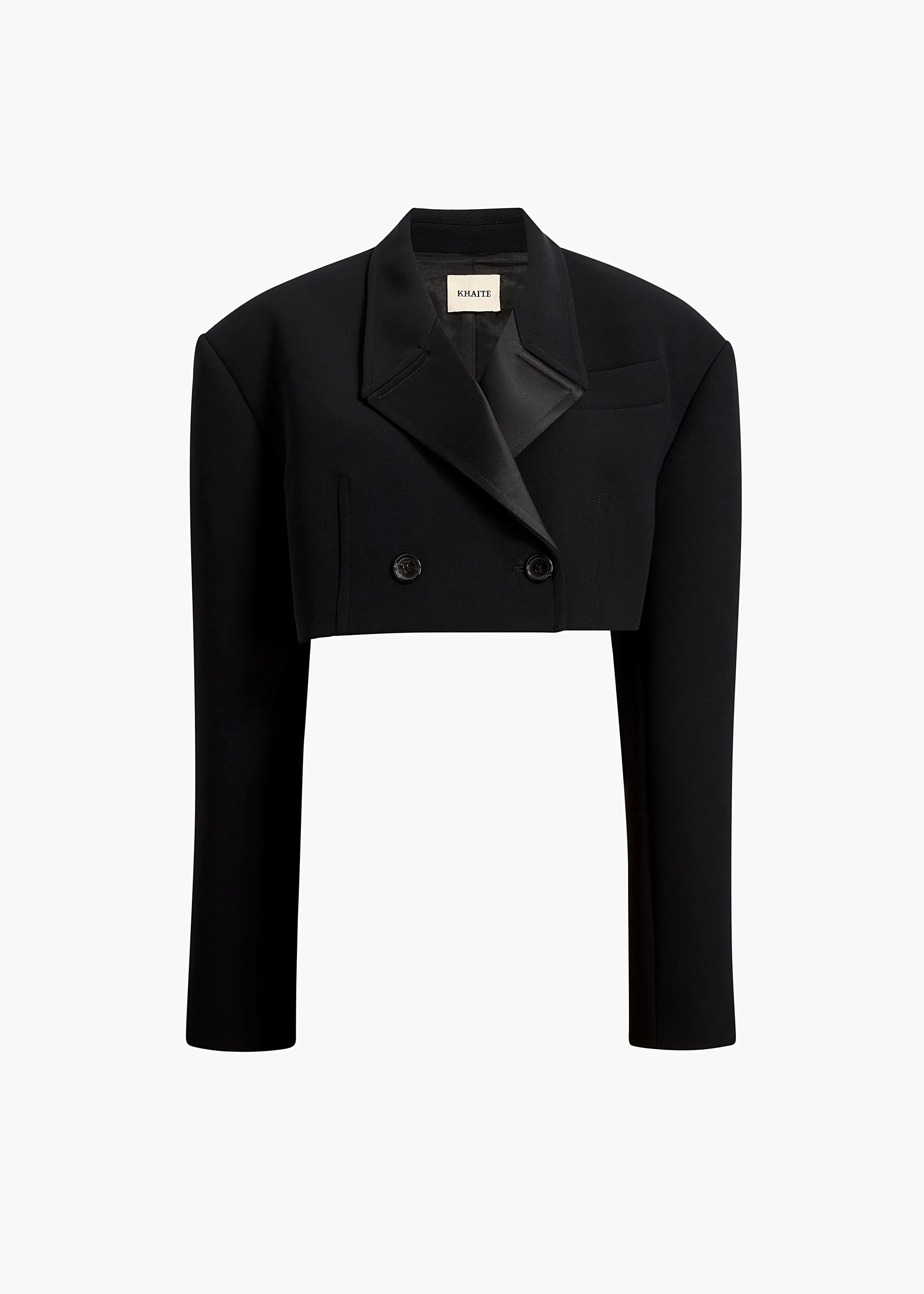 Nando Jacket in Black sold by KHAITE