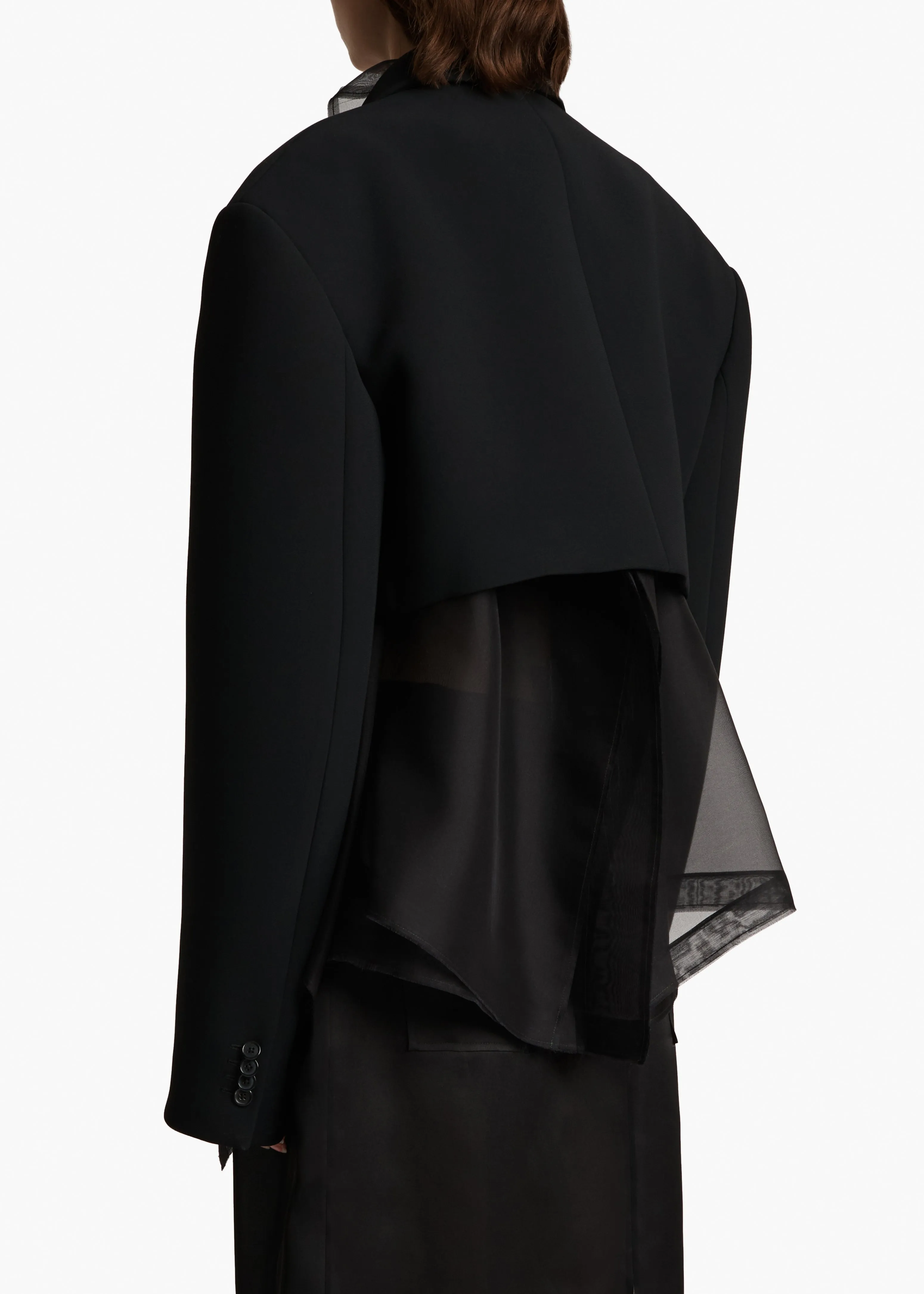 Nando Jacket in Black sold by KHAITE product image thumbnail 4