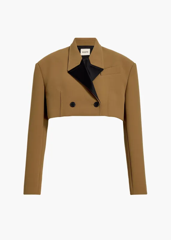 Nando Jacket in Bronze sold by KHAITE