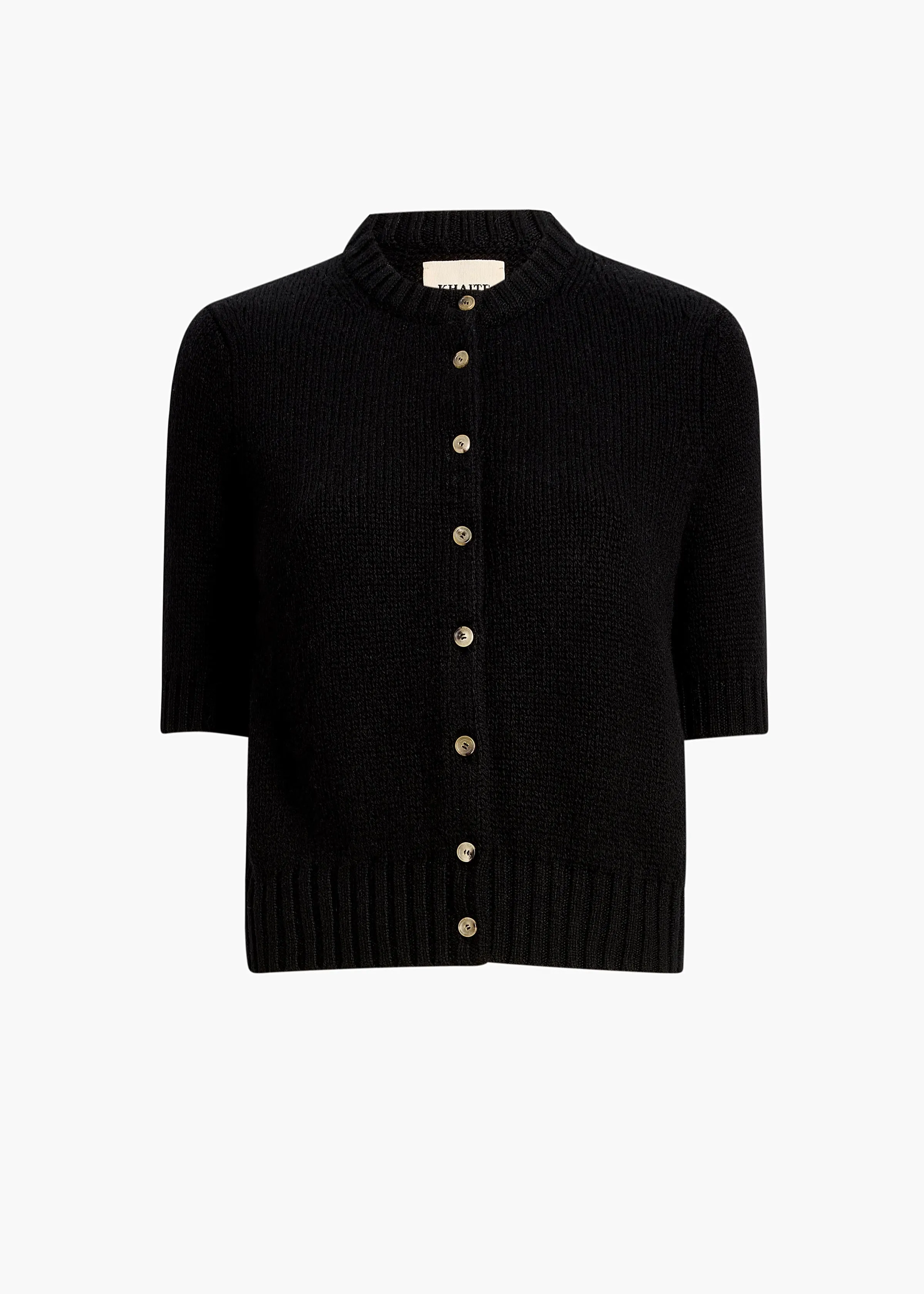 Nora Cardigan in Black sold by KHAITE