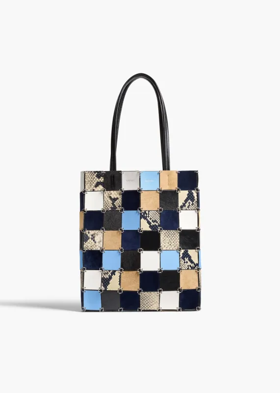 Emma Tote in Wheat Multi Leather sold by KHAITE