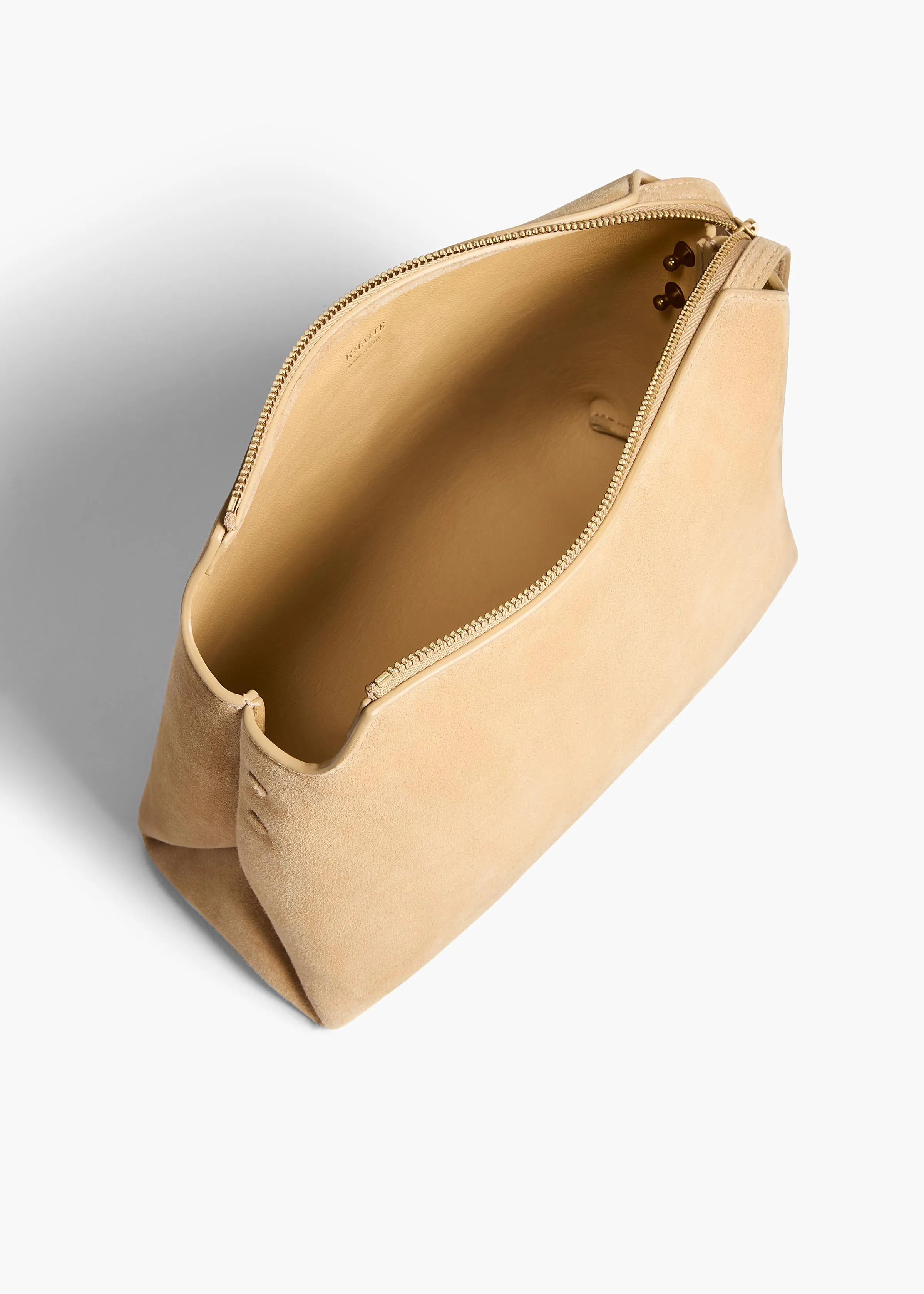 Lina Crossbody Bag in Wheat Suede sold by KHAITE product image thumbnail 4