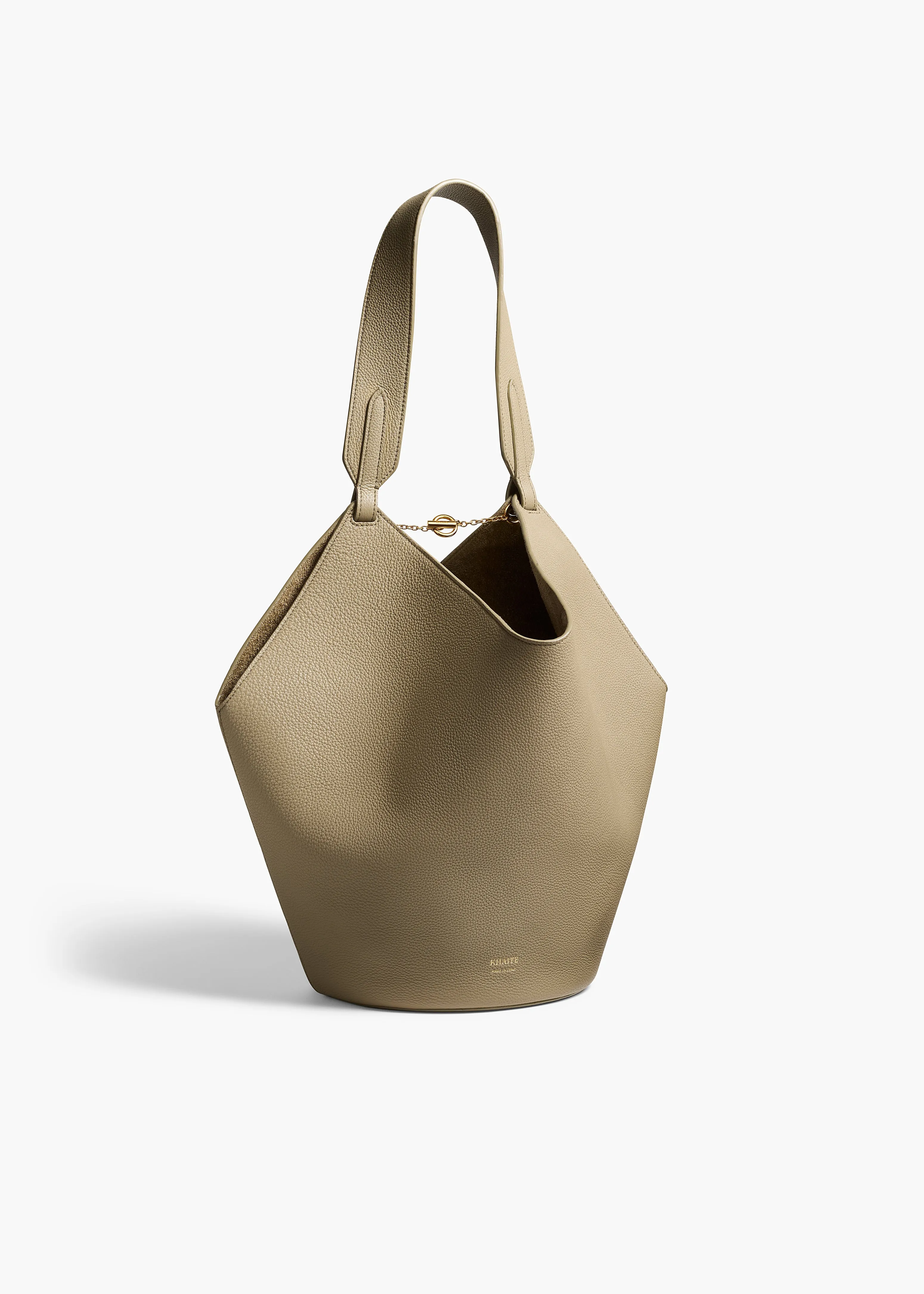 Small Lotus Tote in Sage sold by KHAITE