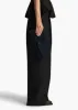 Audrey Clutch in Midnight Suede sold by KHAITE