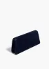 Audrey Clutch in Midnight Suede sold by KHAITE