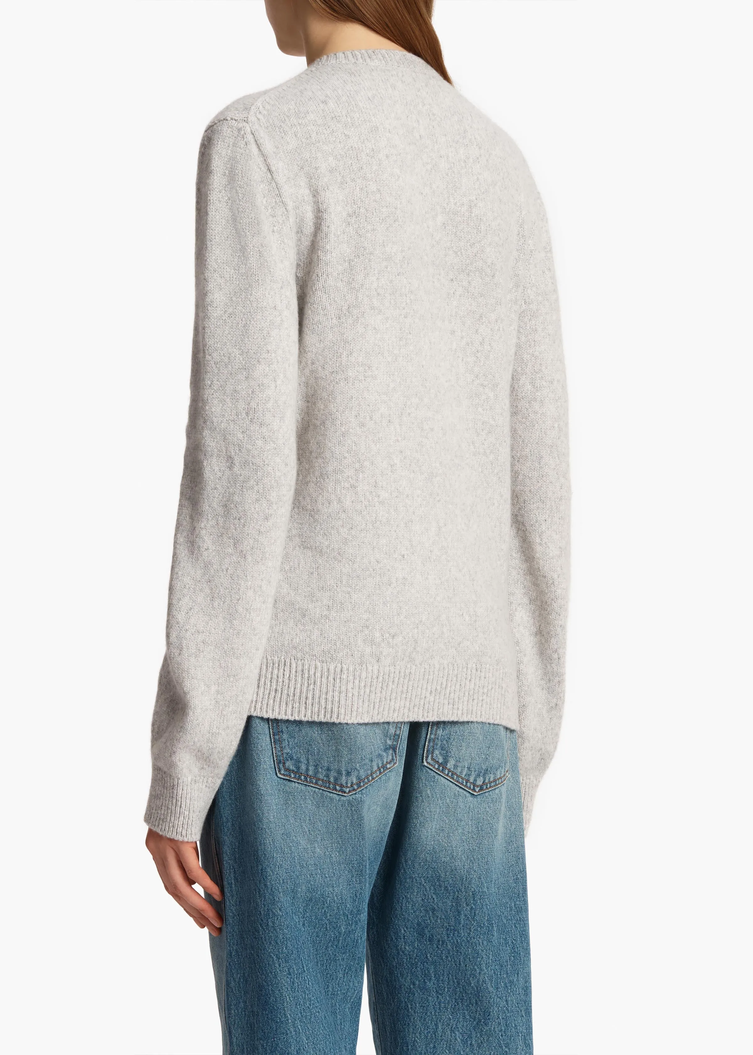 Josette Cardigan in Dove sold by KHAITE product image thumbnail 4