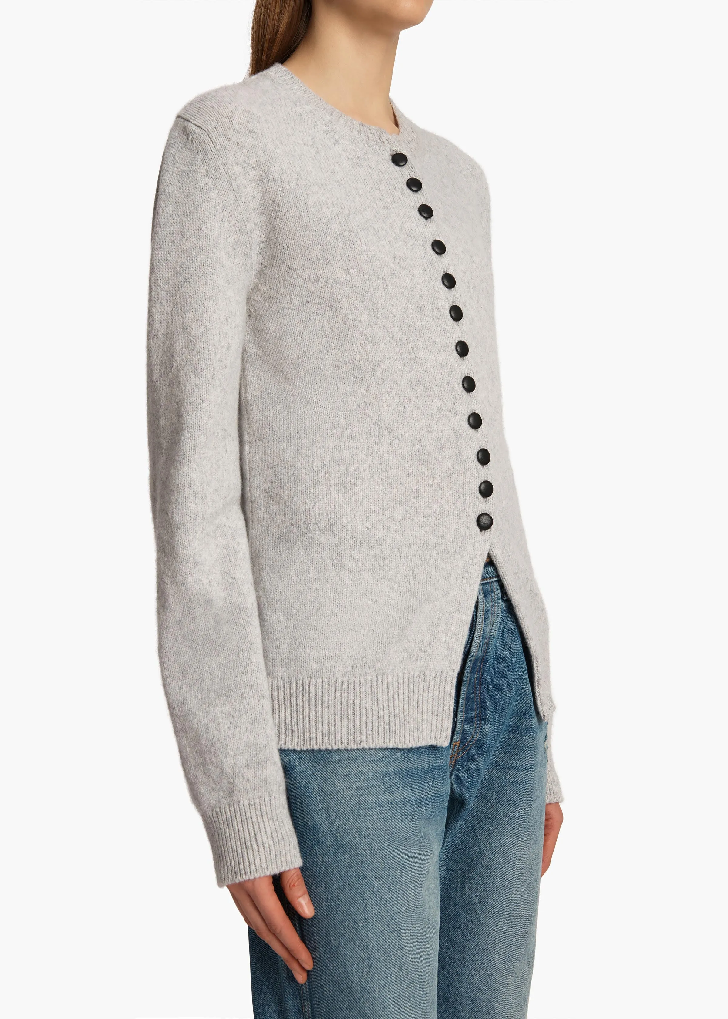 Josette Cardigan in Dove sold by KHAITE product image thumbnail 5