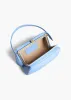 Cate Bag in Sky Blue Pebbled Leather sold by KHAITE