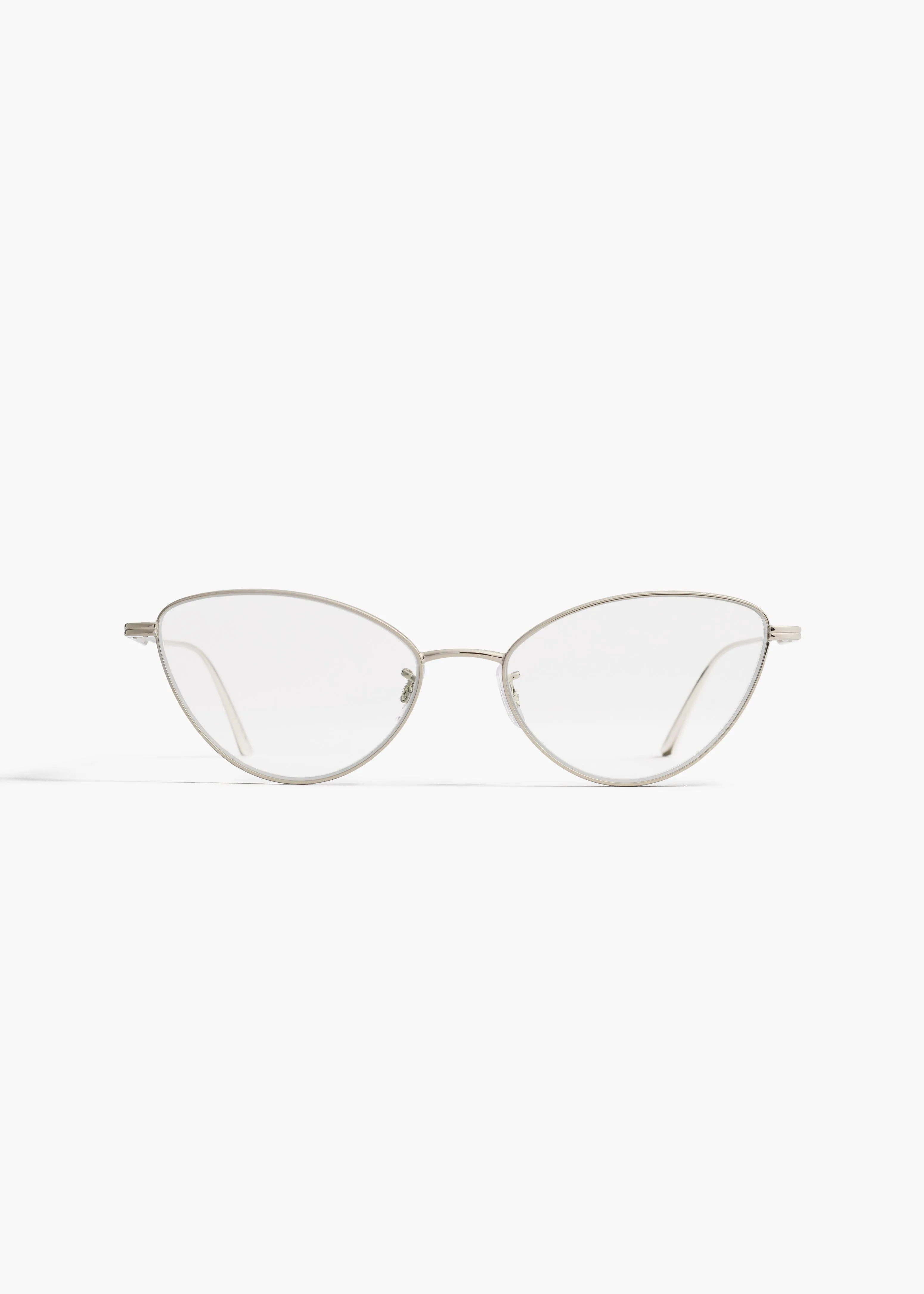 KHAITE x Oliver Peoples 1998RX in Silver sold by KHAITE