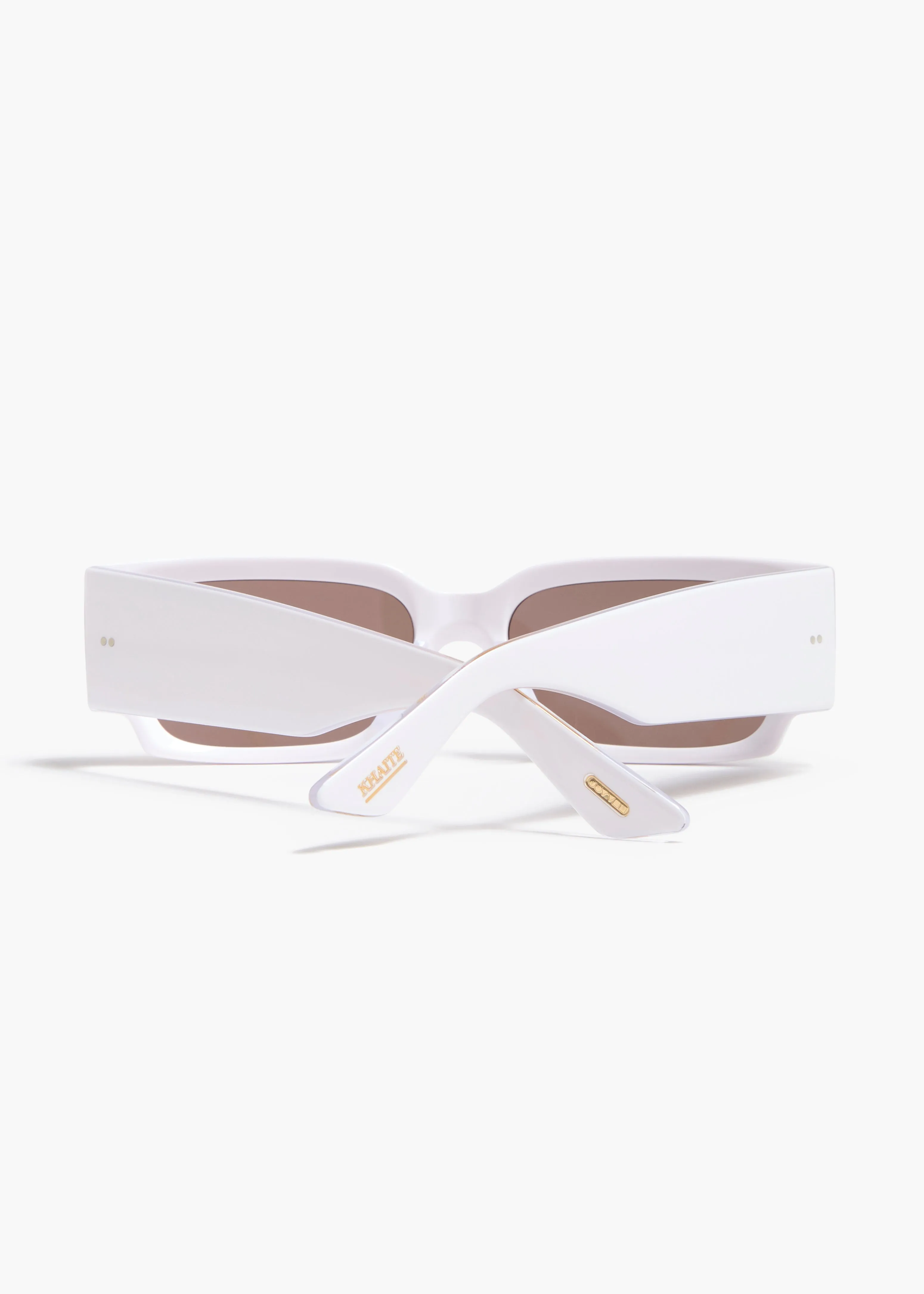 KHAITE x Oliver Peoples 1995C in White and Brown sold by KHAITE product image thumbnail 3