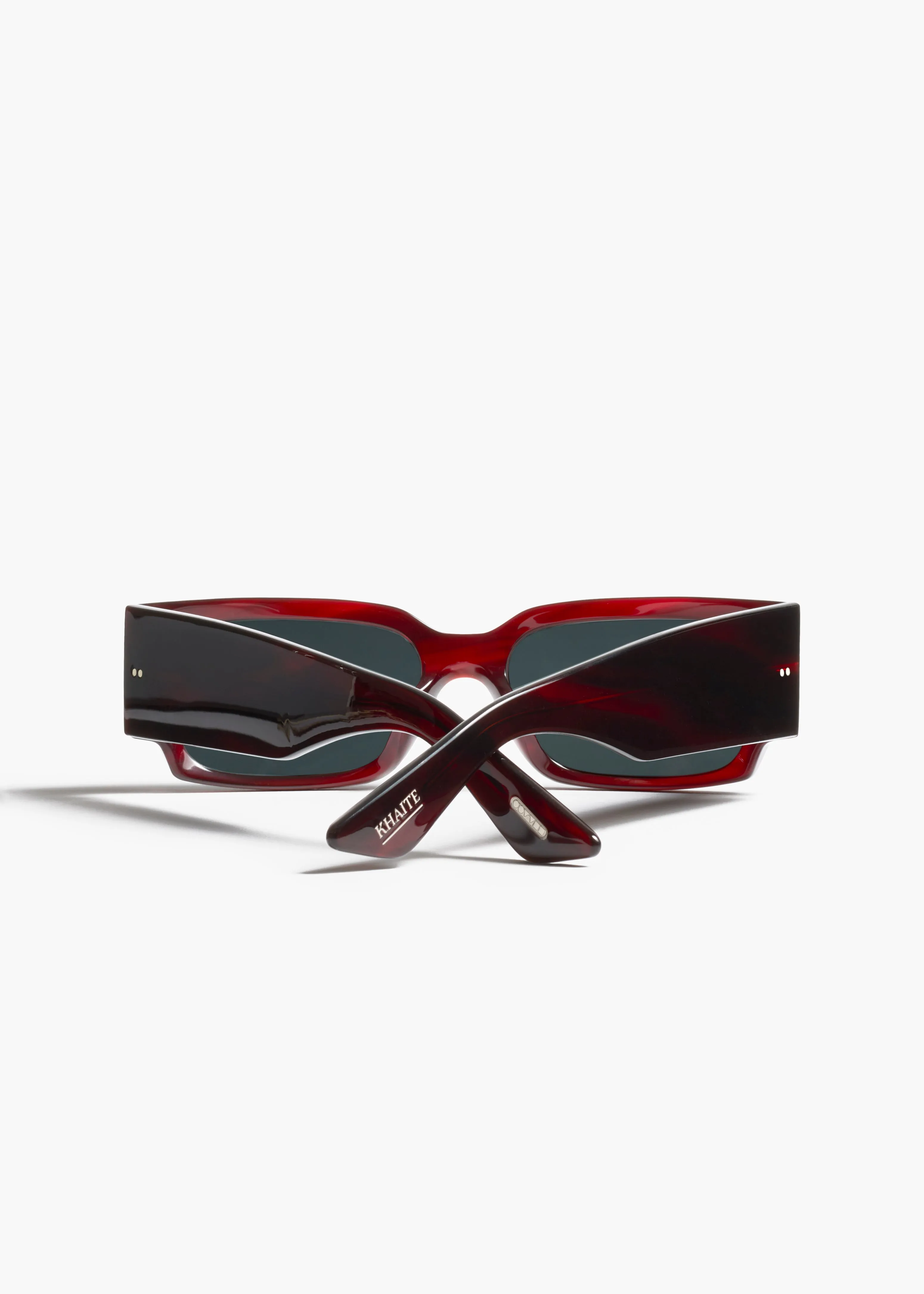 KHAITE x Oliver Peoples 1995C in Bordeaux Bark and Grey sold by KHAITE product image thumbnail 3