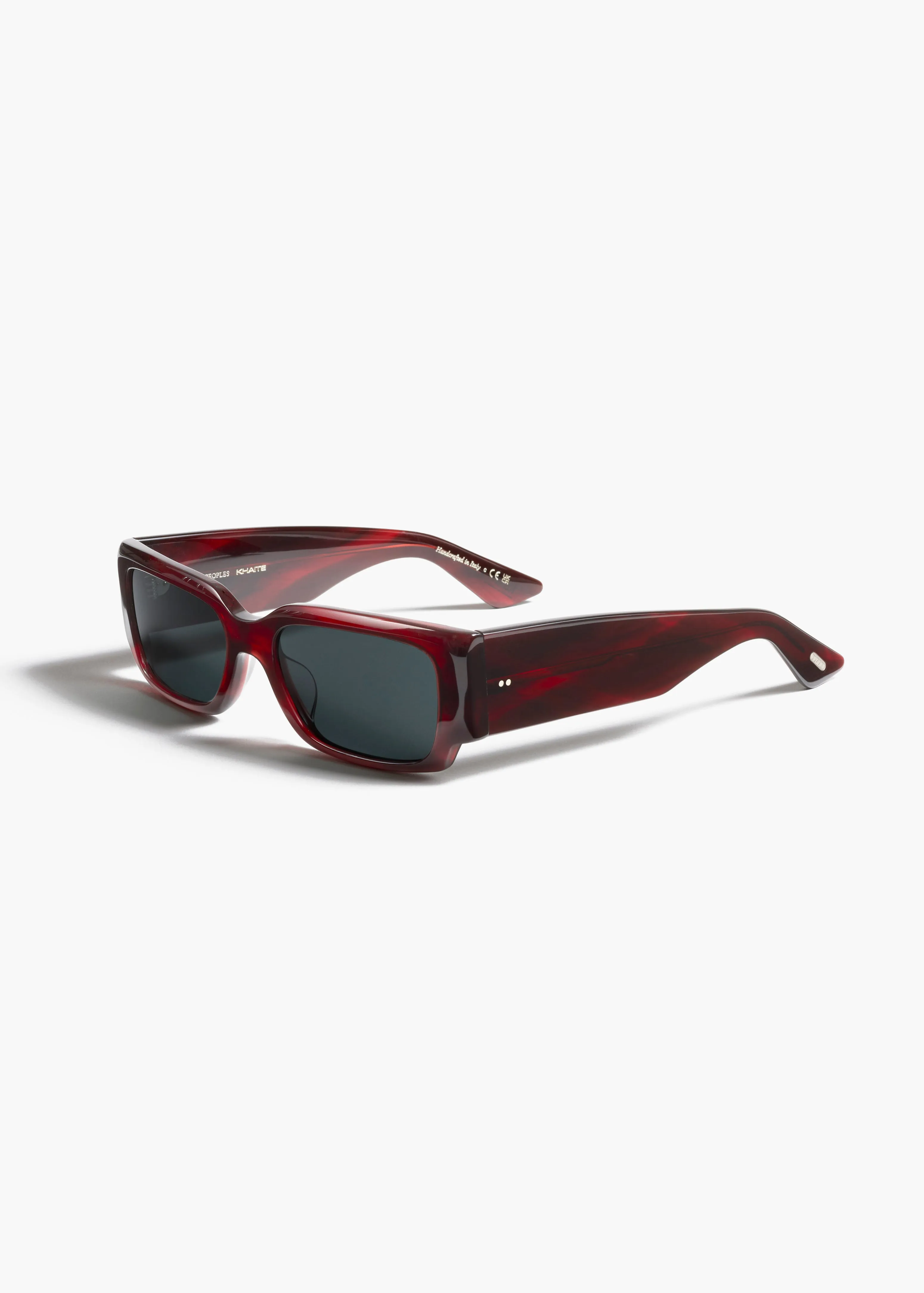 KHAITE x Oliver Peoples 1995C in Bordeaux Bark and Grey sold by KHAITE product image thumbnail 2