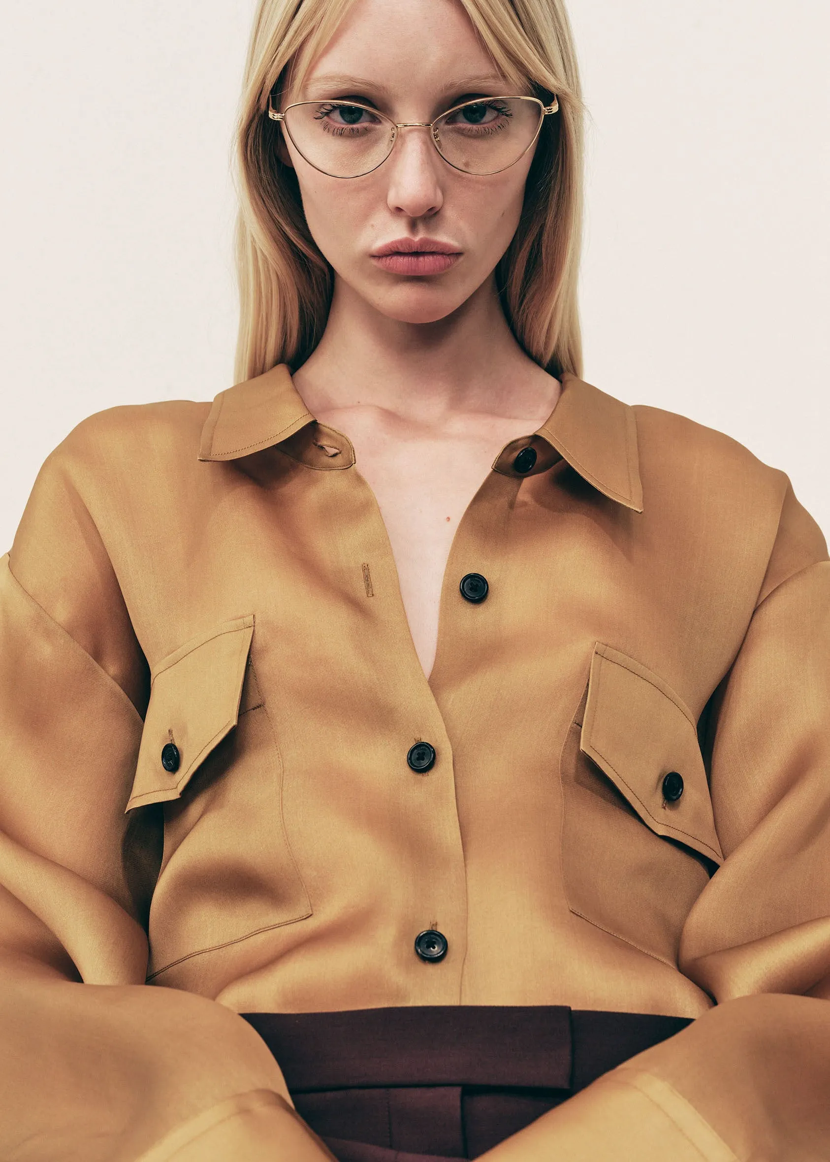 KHAITE x Oliver Peoples 1998RX in Gold sold by KHAITE product image thumbnail 4