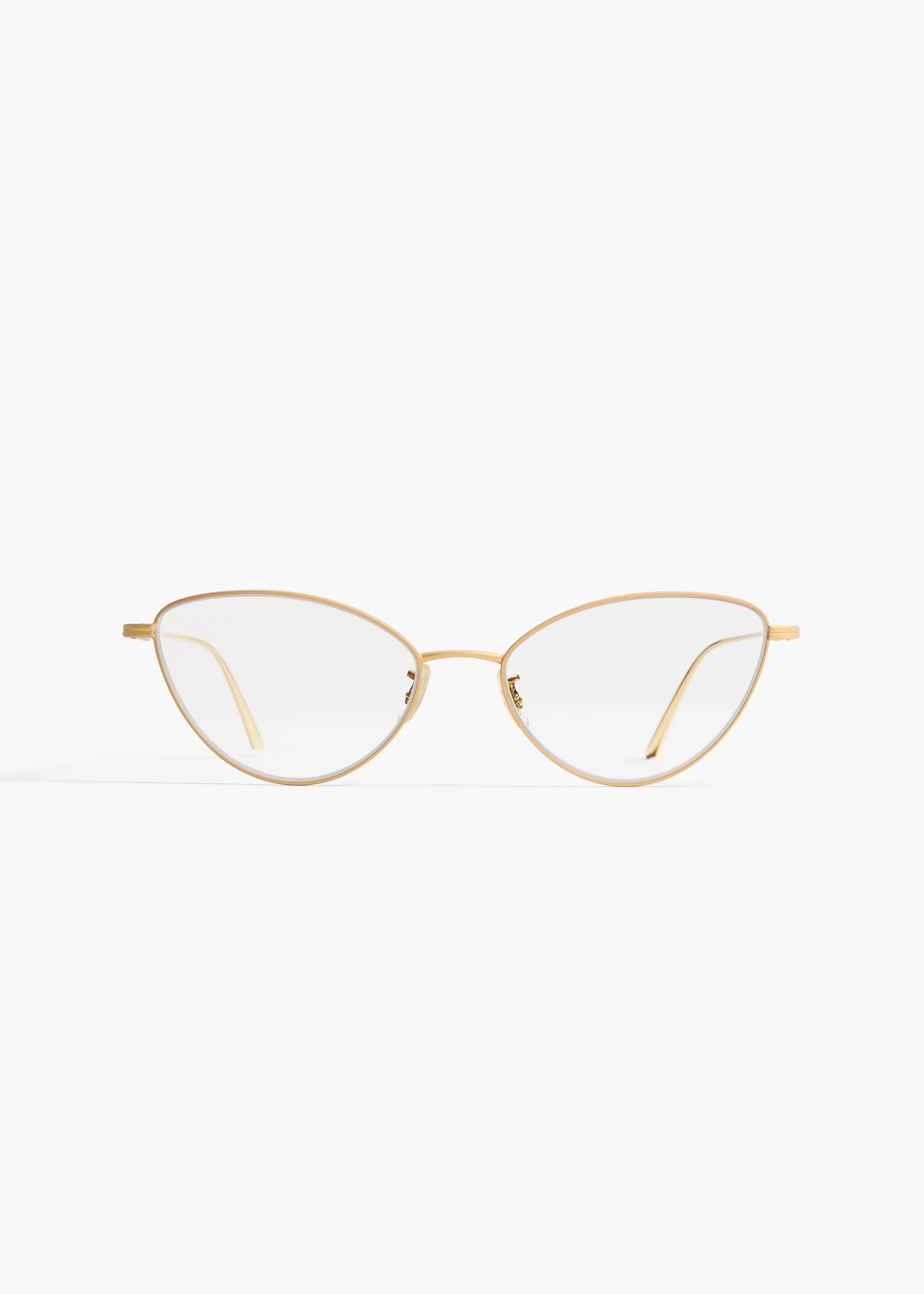 KHAITE x Oliver Peoples 1998RX in Gold sold by KHAITE