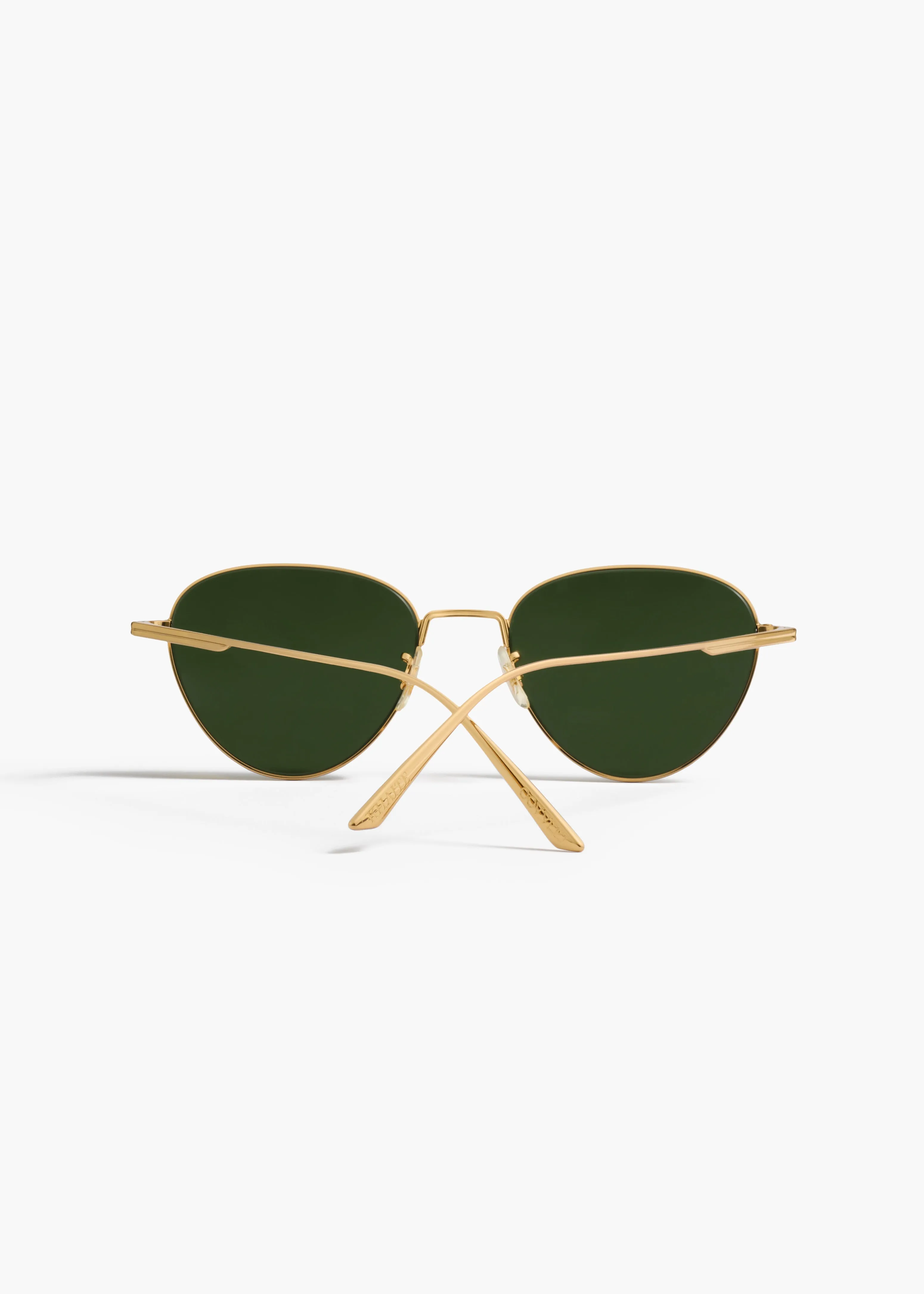 KHAITE x Oliver Peoples 1991C in Gold and Green sold by KHAITE product image thumbnail 3