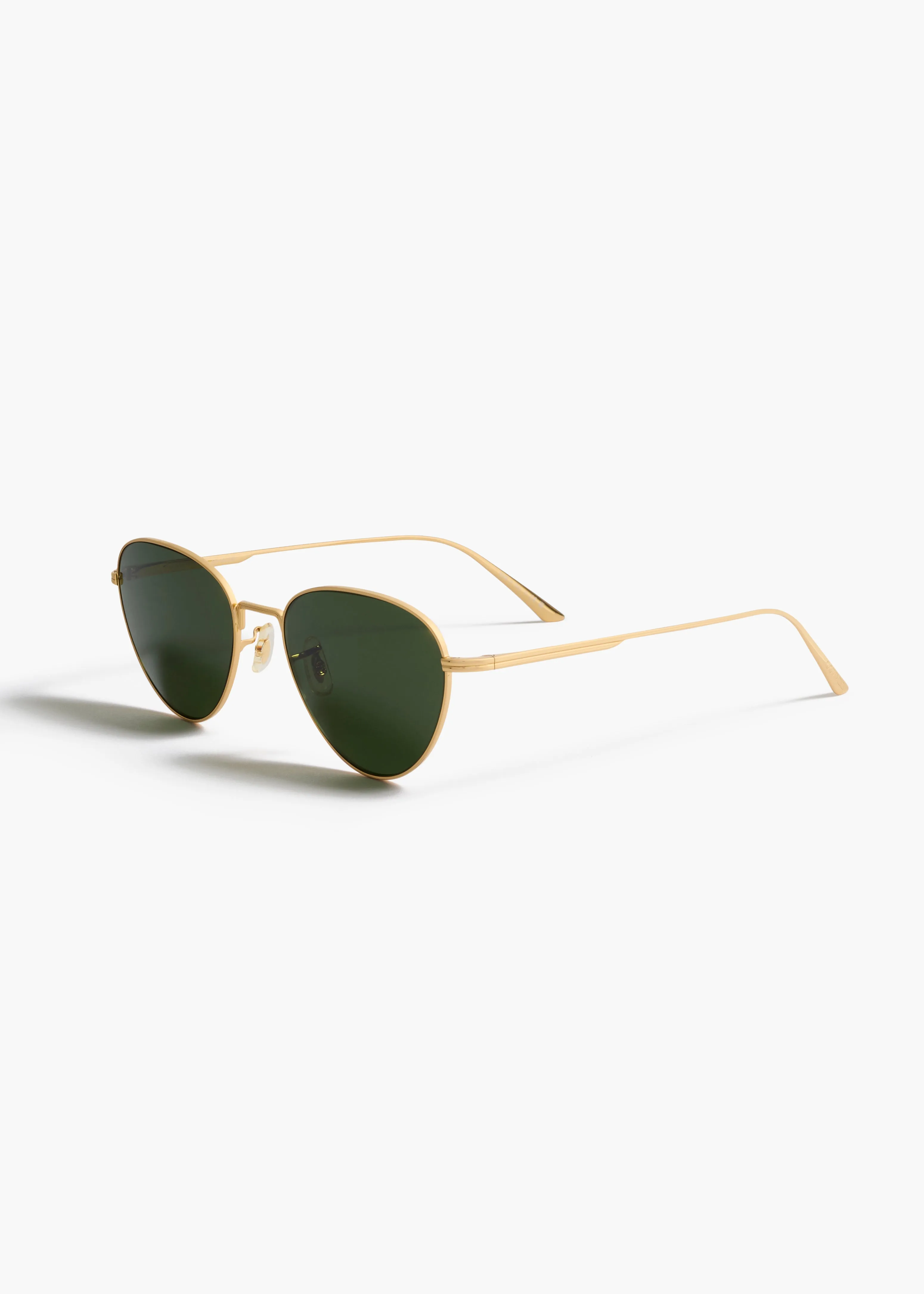 KHAITE x Oliver Peoples 1991C in Gold and Green sold by KHAITE product image thumbnail 2