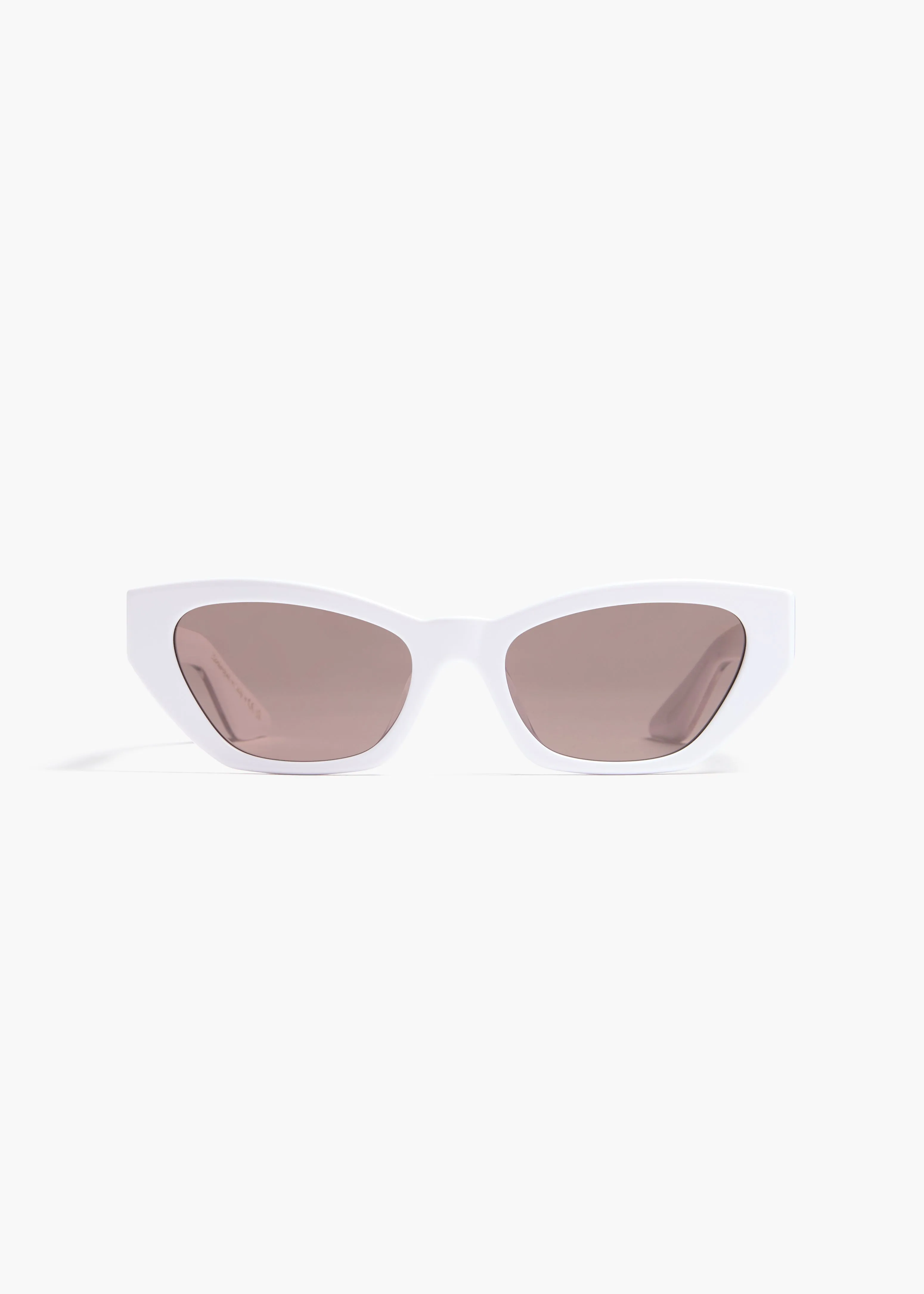 KHAITE x Oliver Peoples 1961C in White and Brown sold by KHAITE