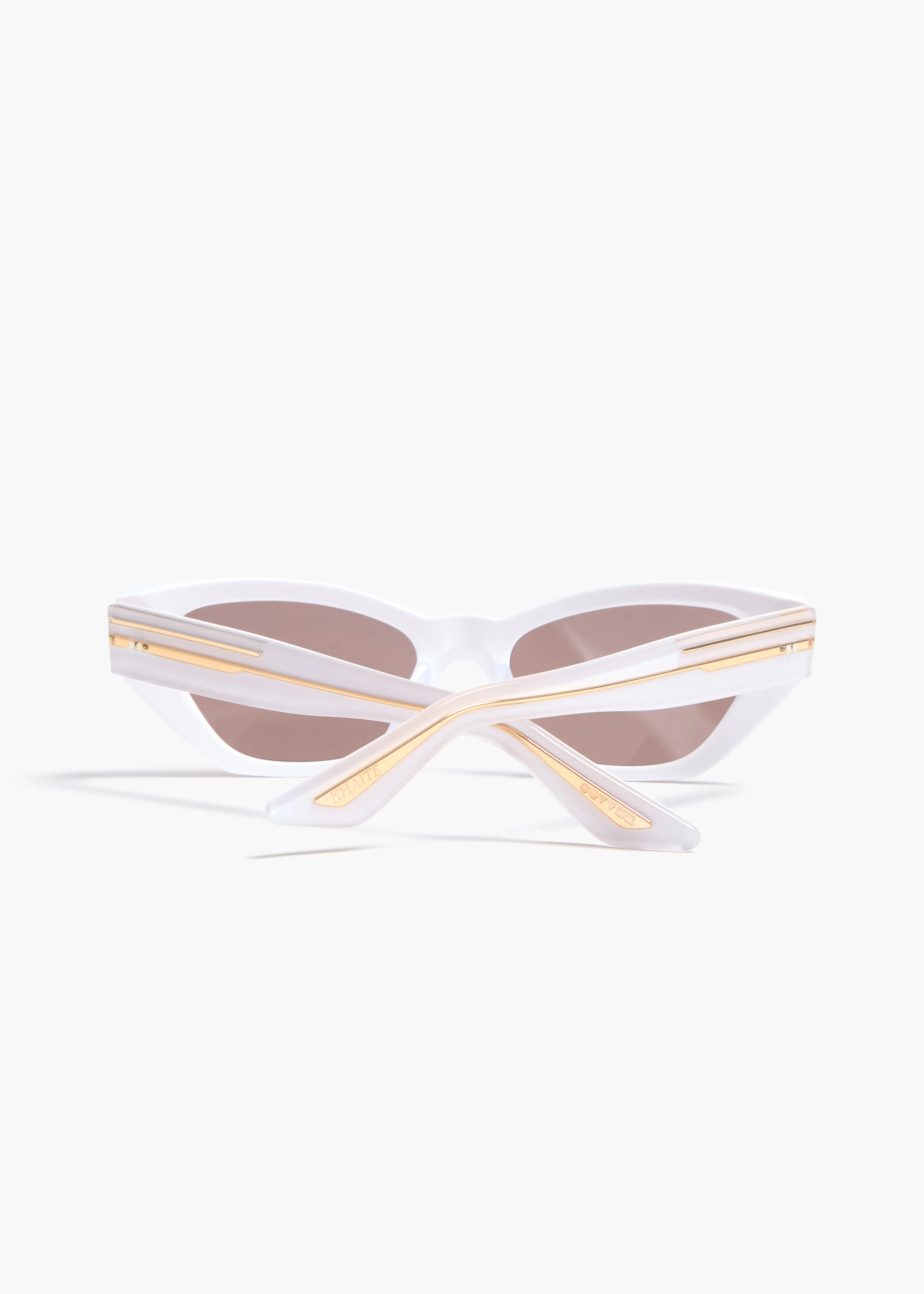 KHAITE x Oliver Peoples 1961C in White and Brown sold by KHAITE product image thumbnail 3